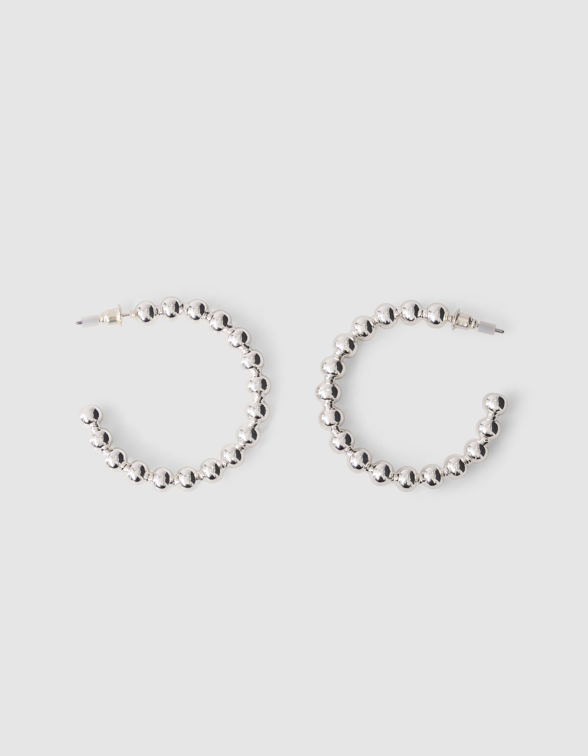 Small Bubble Hoop Oorbellen Zilver SHOEBY ACCESSOIRES