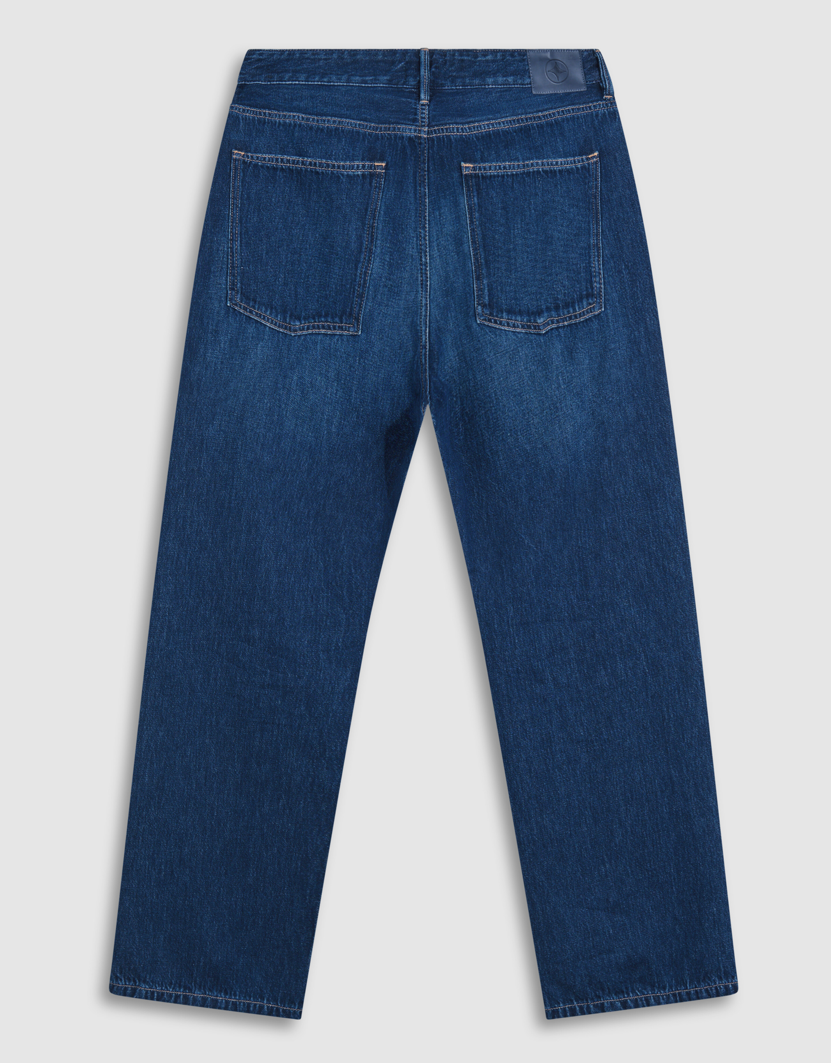 Relaxed Fit Jeans Donkerblauw SHOEBY MEN