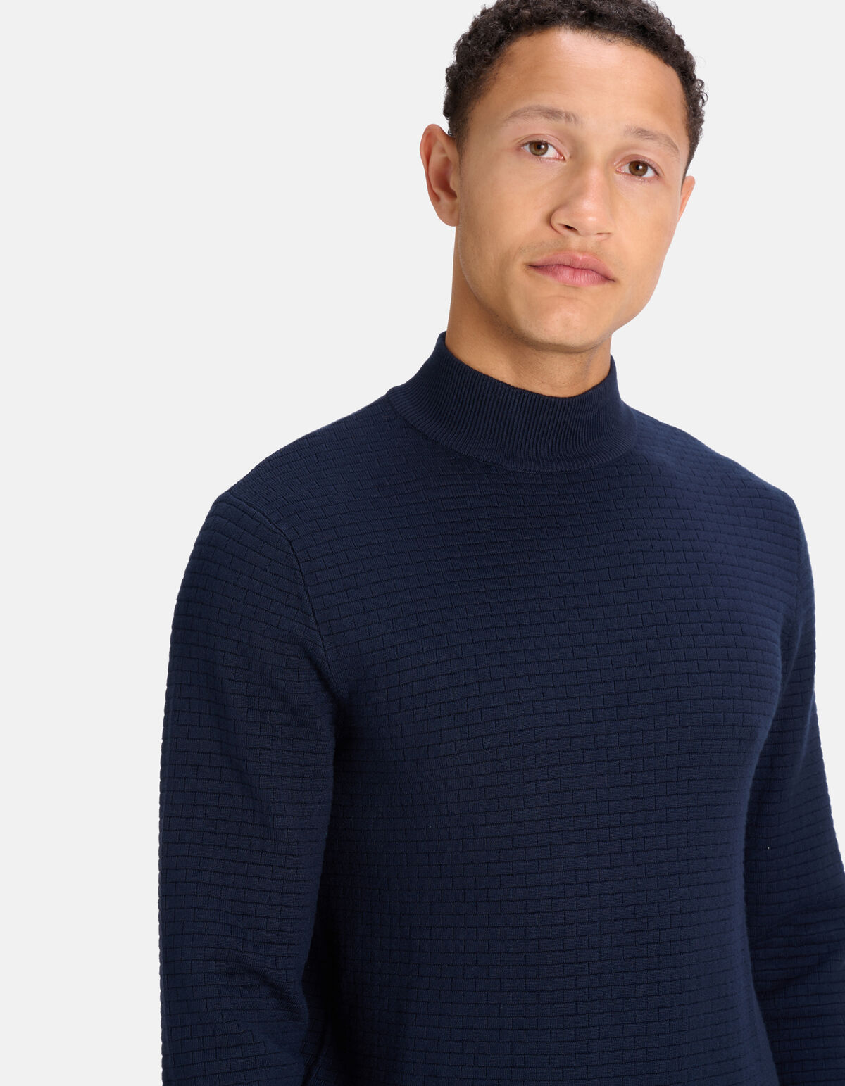Geblokte Coltrui Donkerblauw SHOEBY MEN