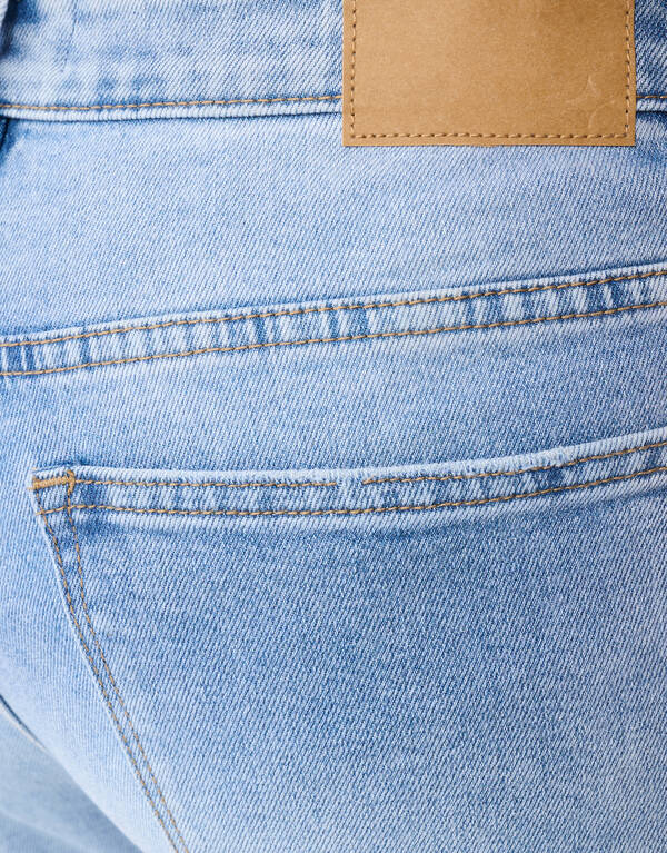 Straight Fit Light Jeans Bleached L32 SHOEBY MEN