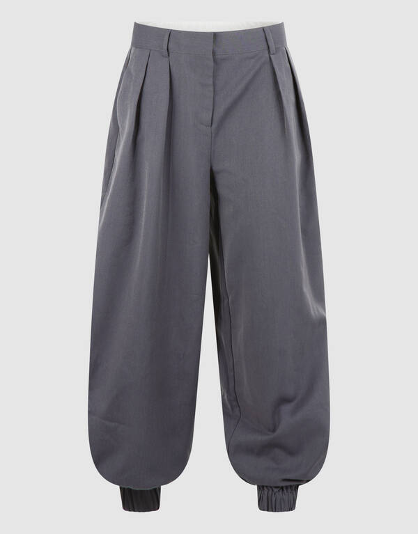 Suit Balloon Fit Broek Grijs SHOEBY WOMEN