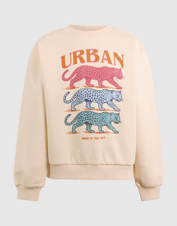 Urban Artwork Sweater Zand SHOEBY GIRLS