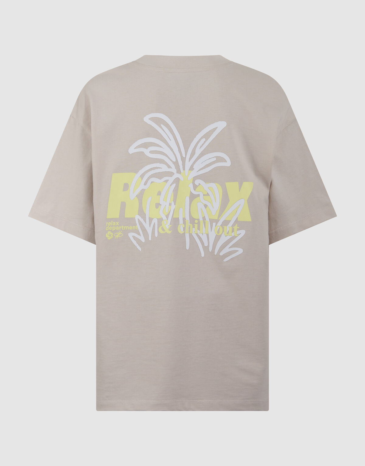 Relax Artwork T-shirt Beige SHOEBY BOYS