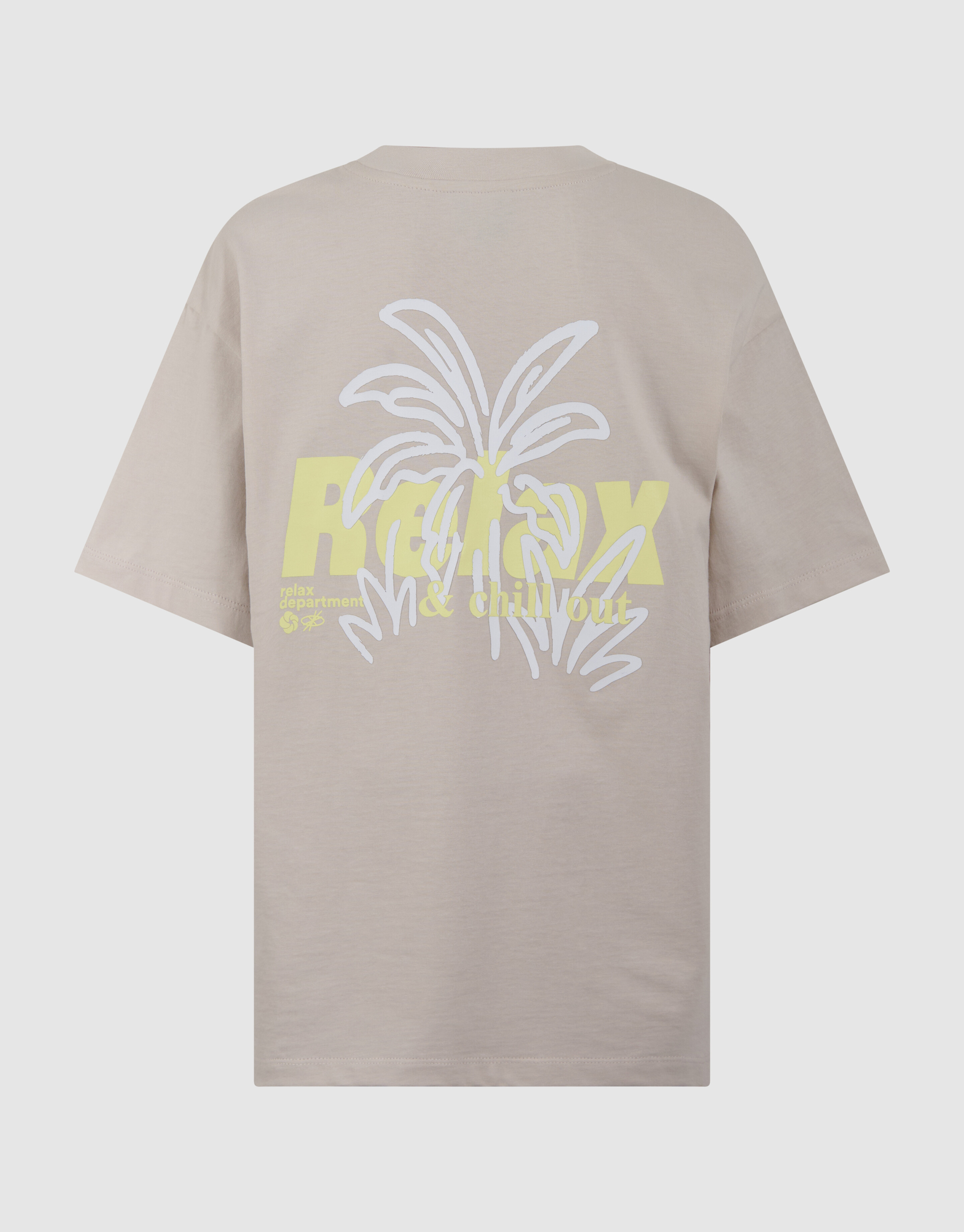 Relax Artwork T-shirt Beige SHOEBY BOYS