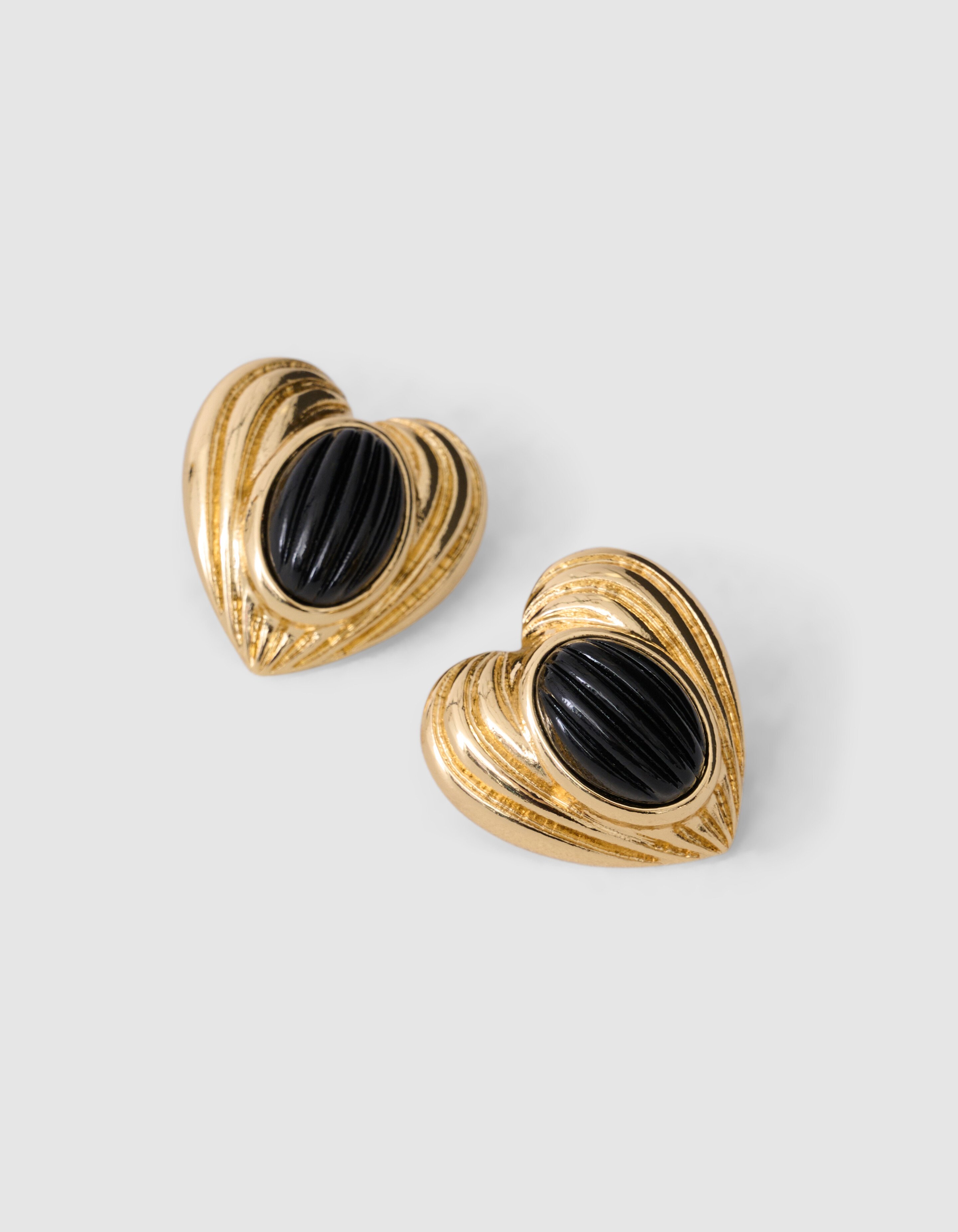 Vintage Heart Oorbellen Goud SHOEBY ACCESSOIRES