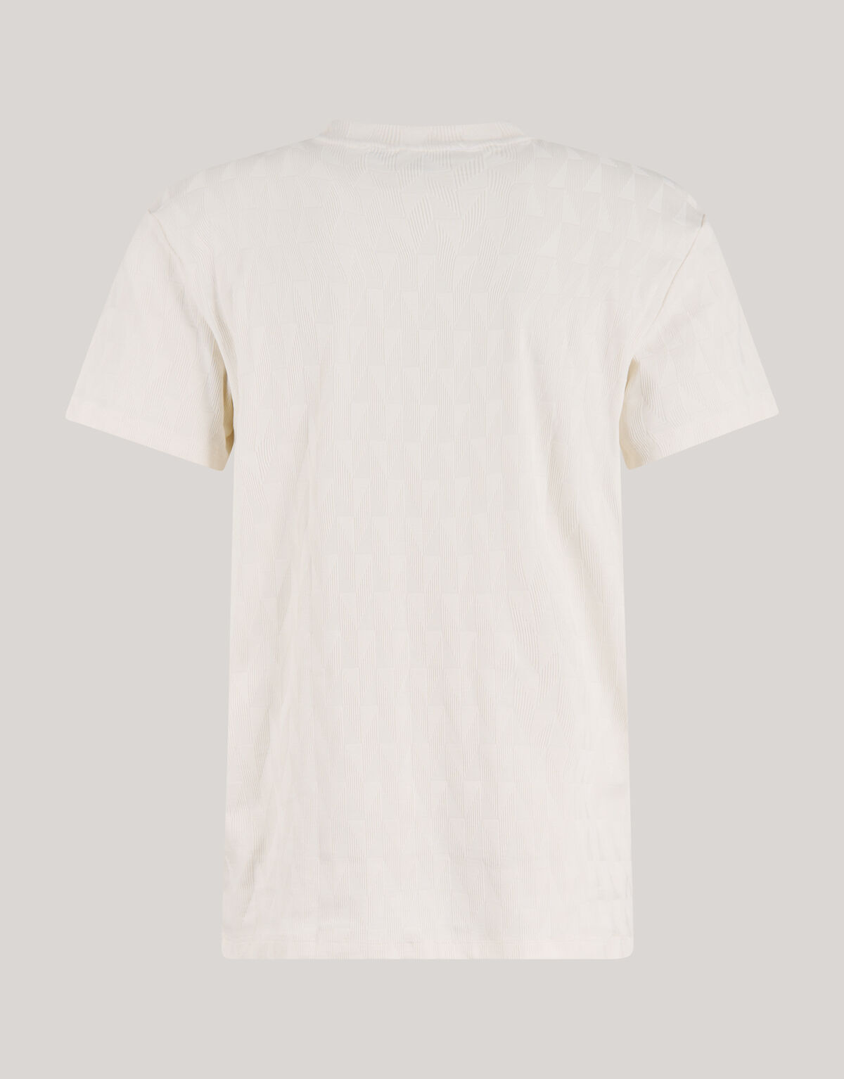 Jacquard T-shirt Gebroken Wit SHOEBY MEN