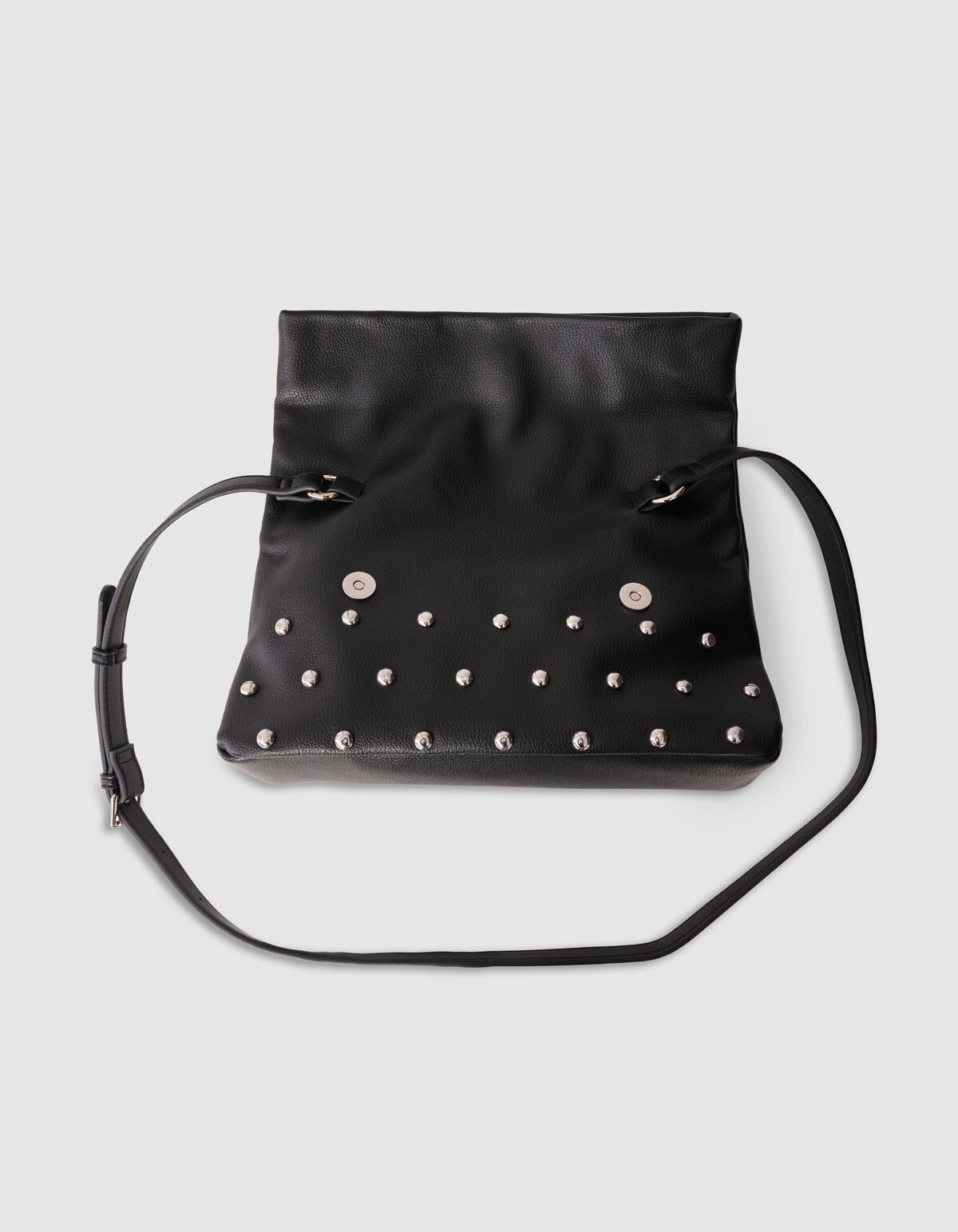 Folded Studs Tas Zwart SHOEBY ACCESSOIRES