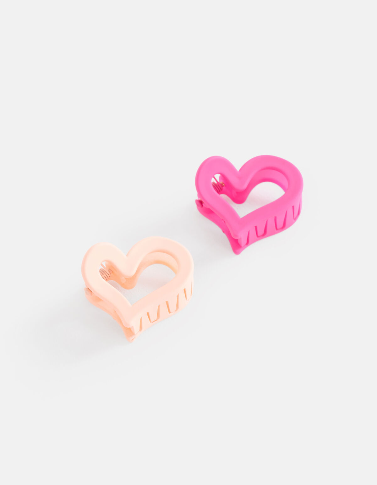 Hartjes Haarclip Set Roze SHOEBY ACCESSOIRES
