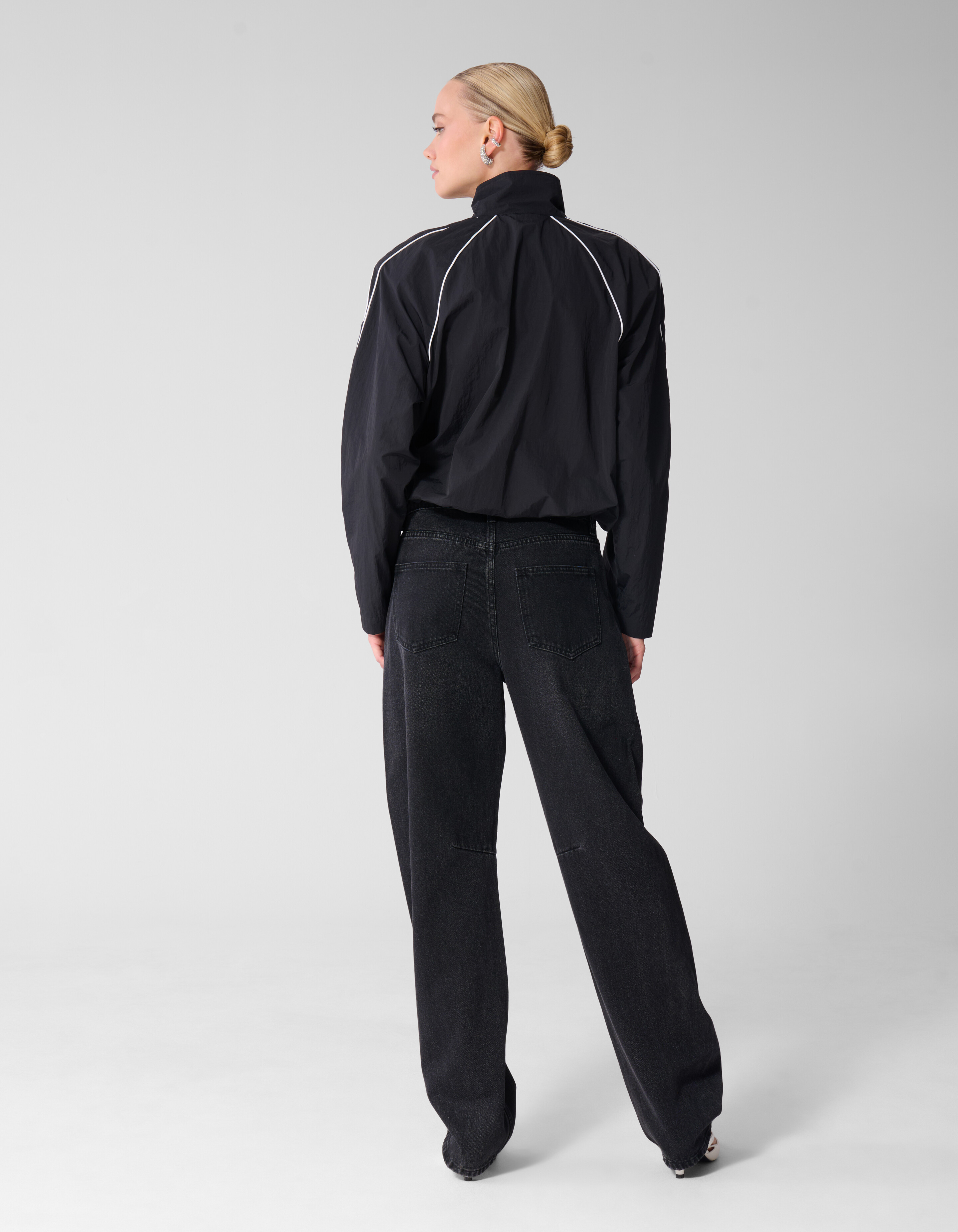 Sculpted Barrel Fit Jeans Zwart SHOEBY WOMEN