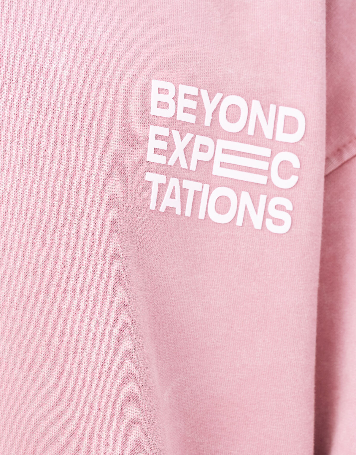 Washed Artwork Sweater Donkerroze SHOEBY BOYS