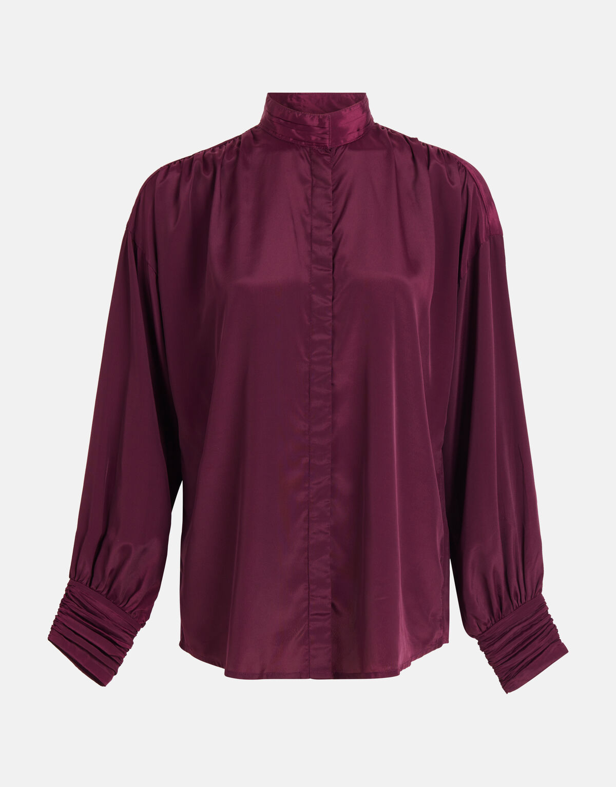 Satijnen Blouse Bordeaux SHOEBY WOMEN