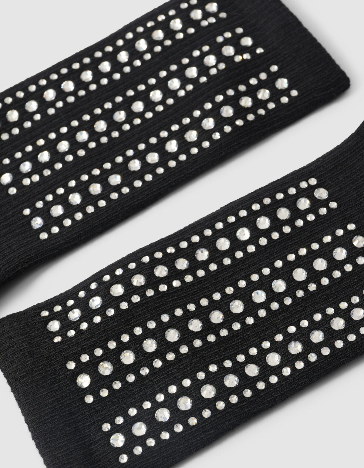 Strass Sok Zwart SHOEBY ACCESSOIRES