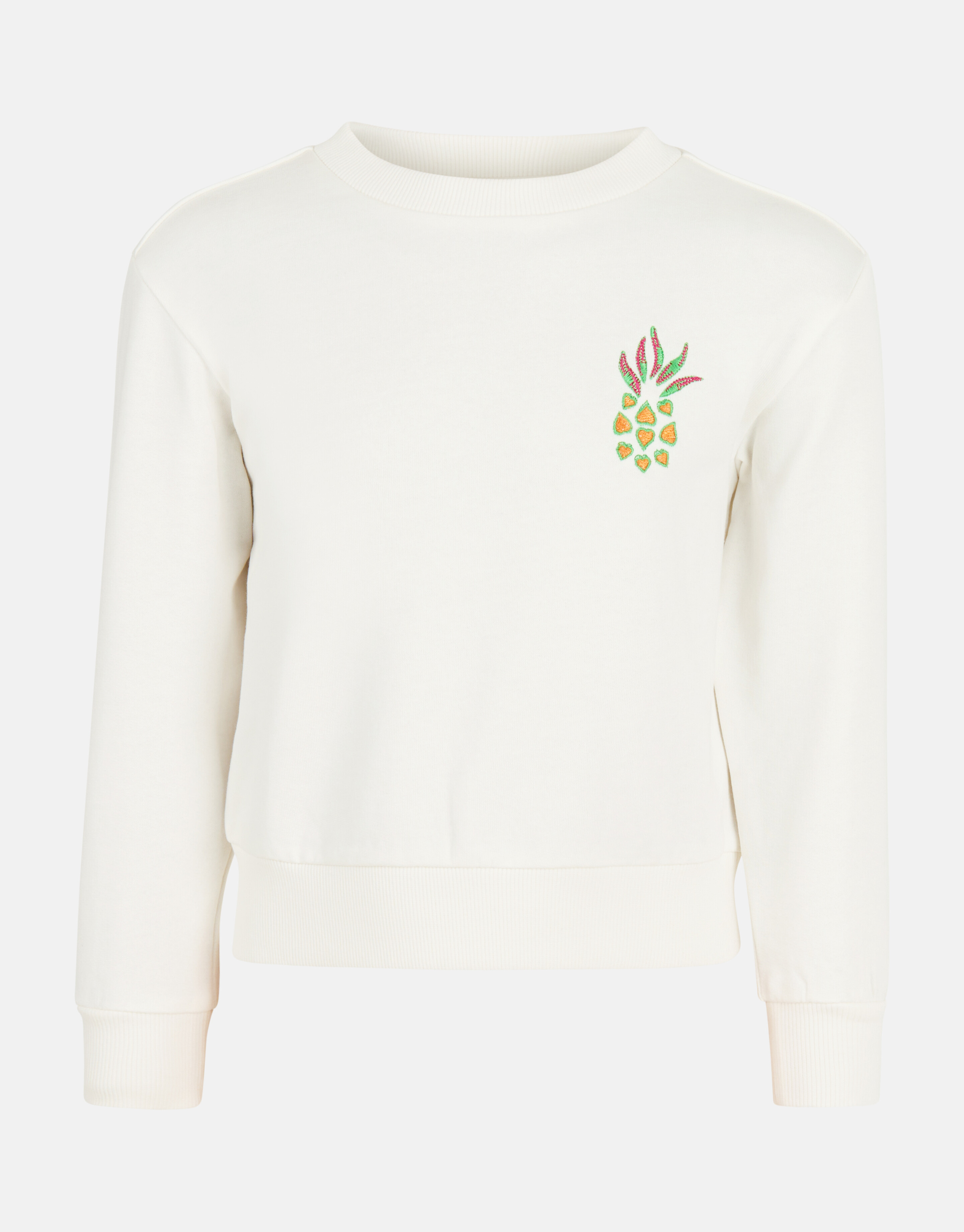 Geborduurde Sweater Gebroken Wit SHOEBY GIRLS