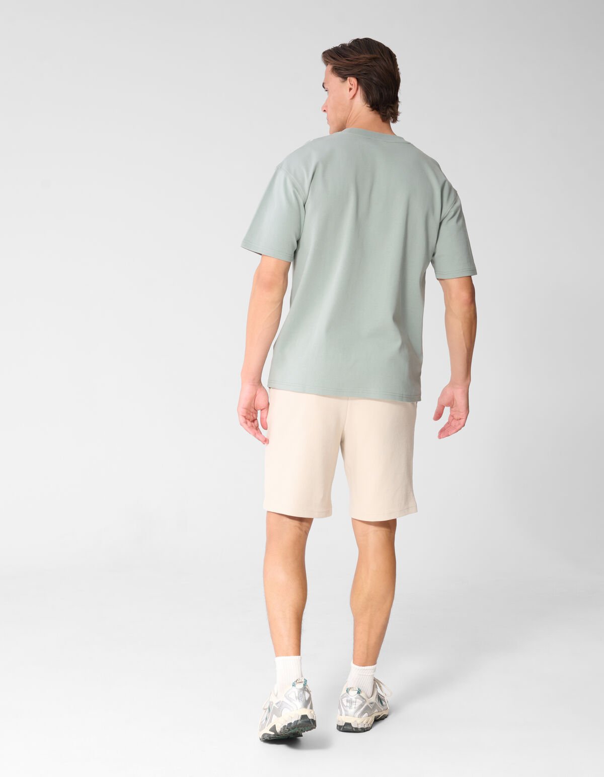Structuur Regular Fit Short Zand SHOEBY MEN