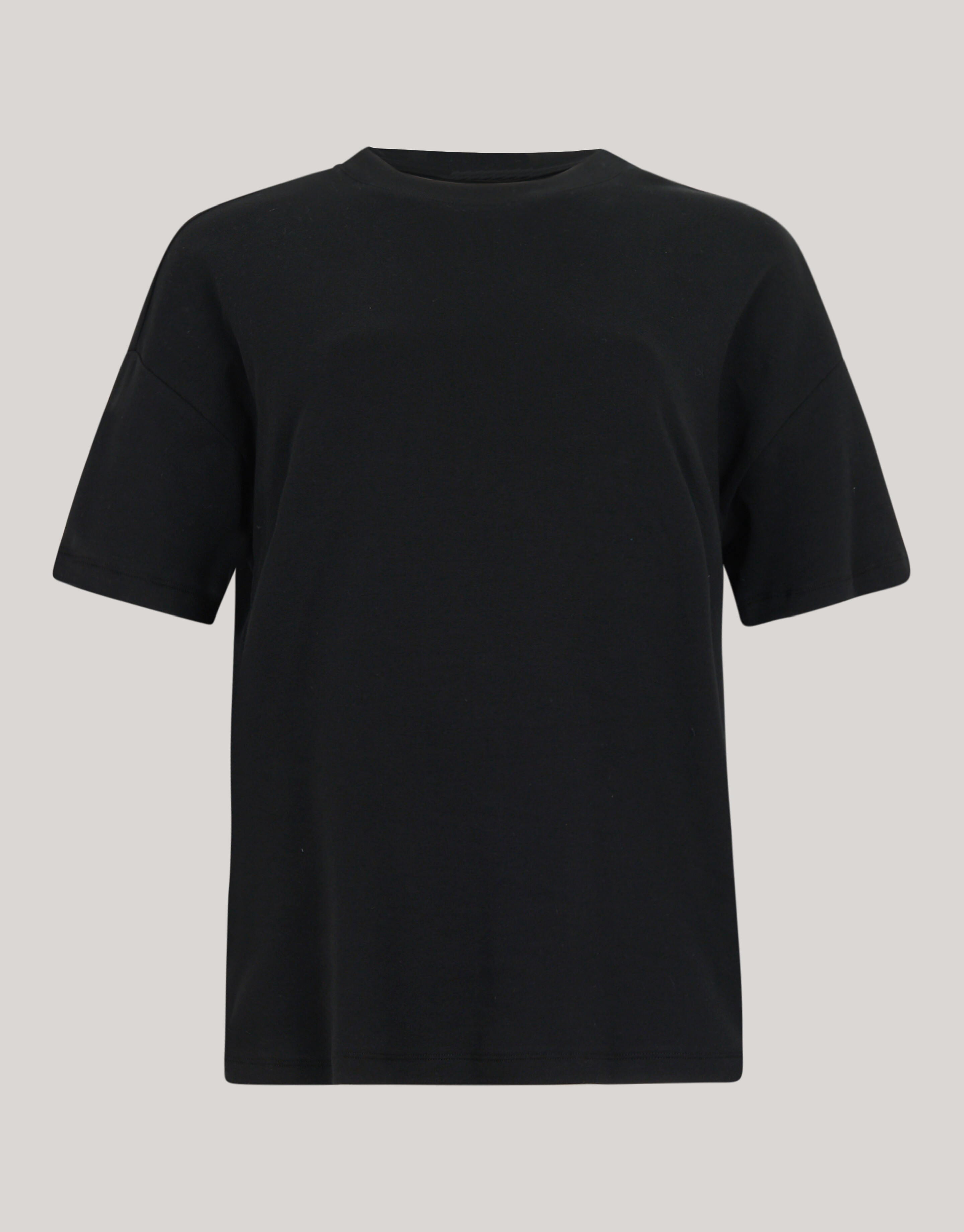 Oversized Basis T-shirt Zwart SHOEBY WOMEN