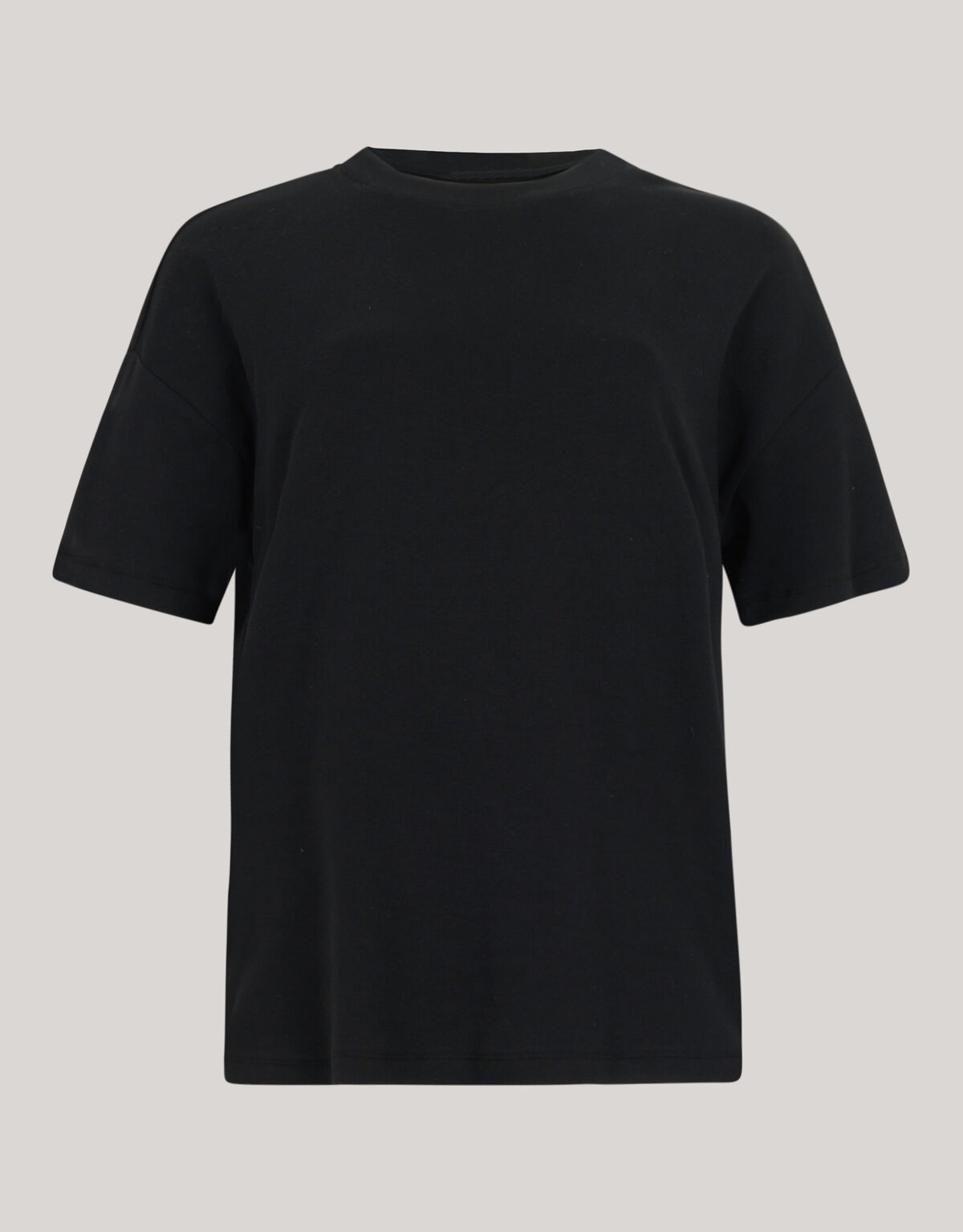 Oversized Basis T-shirt Zwart SHOEBY WOMEN