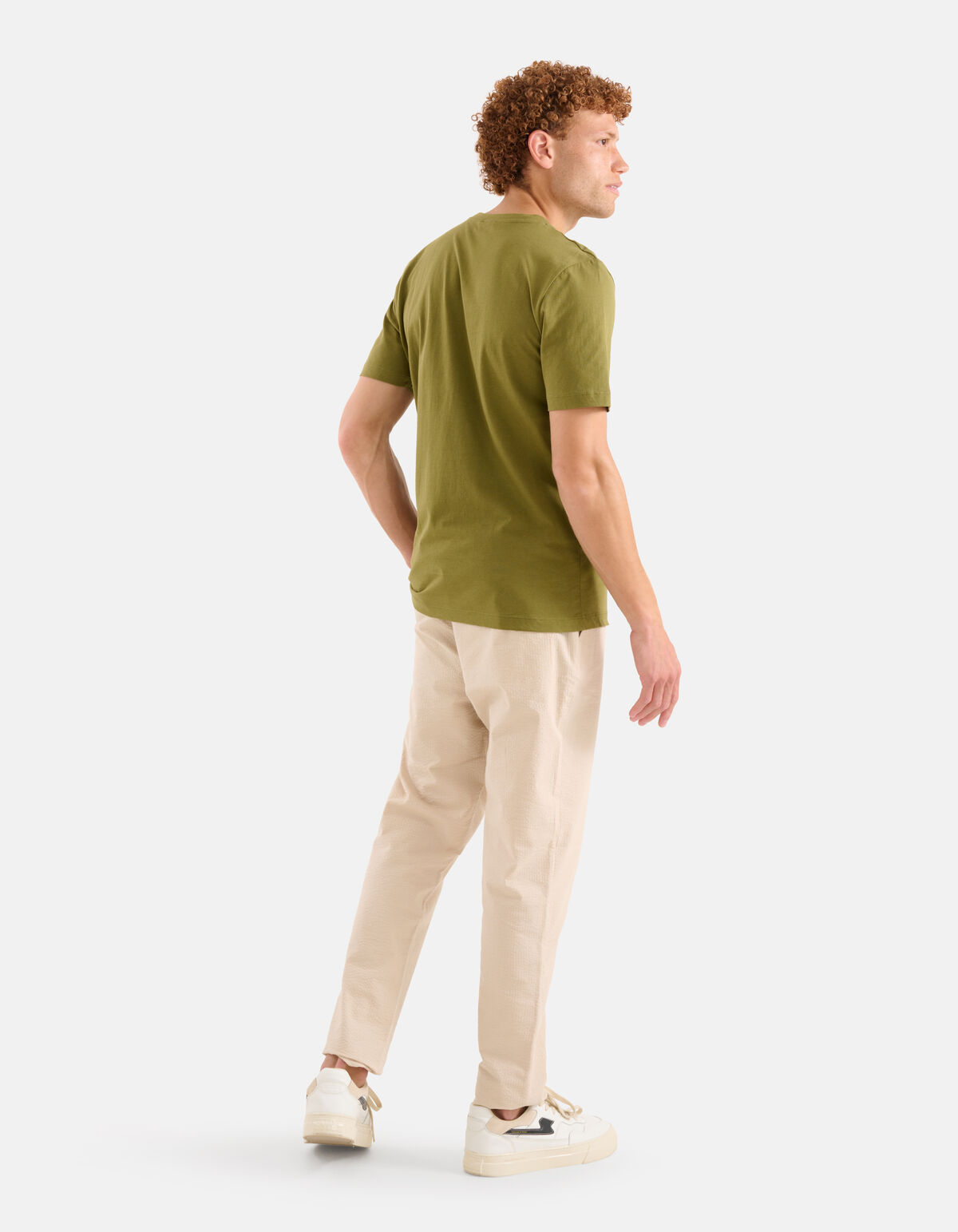 Artwork T-shirt Donkergroen SHOEBY MEN