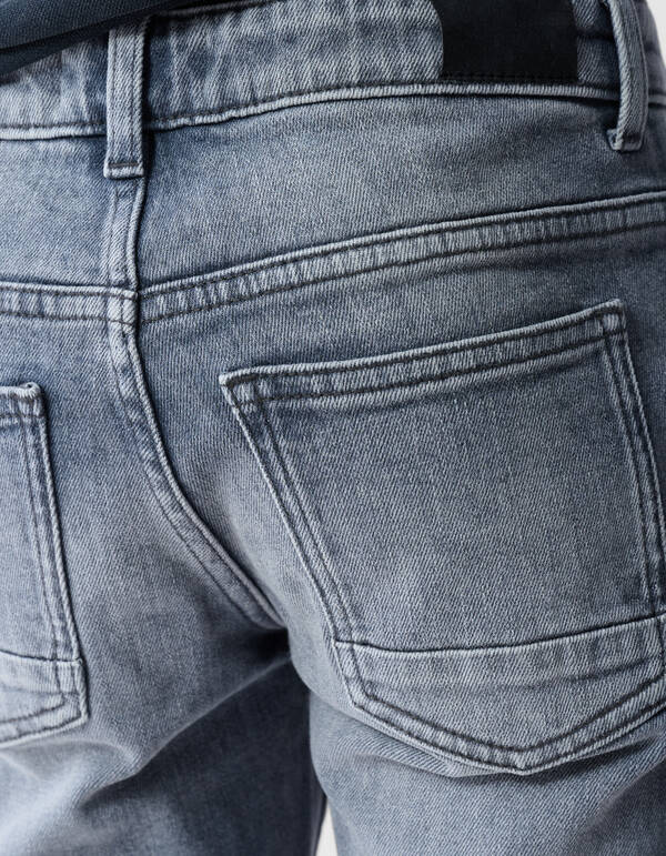Regular Fit Jeans Grijs SHOEBY BOYS