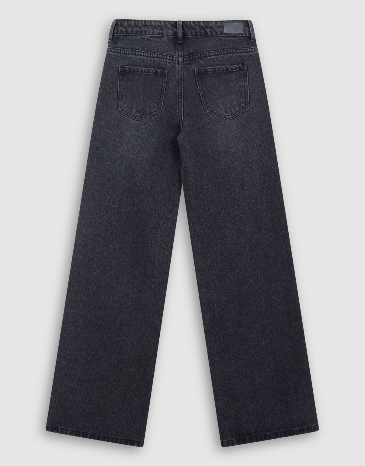 Big Stud Ultra Wide Leg Fit Jeans Zwart SHOEBY GIRLS