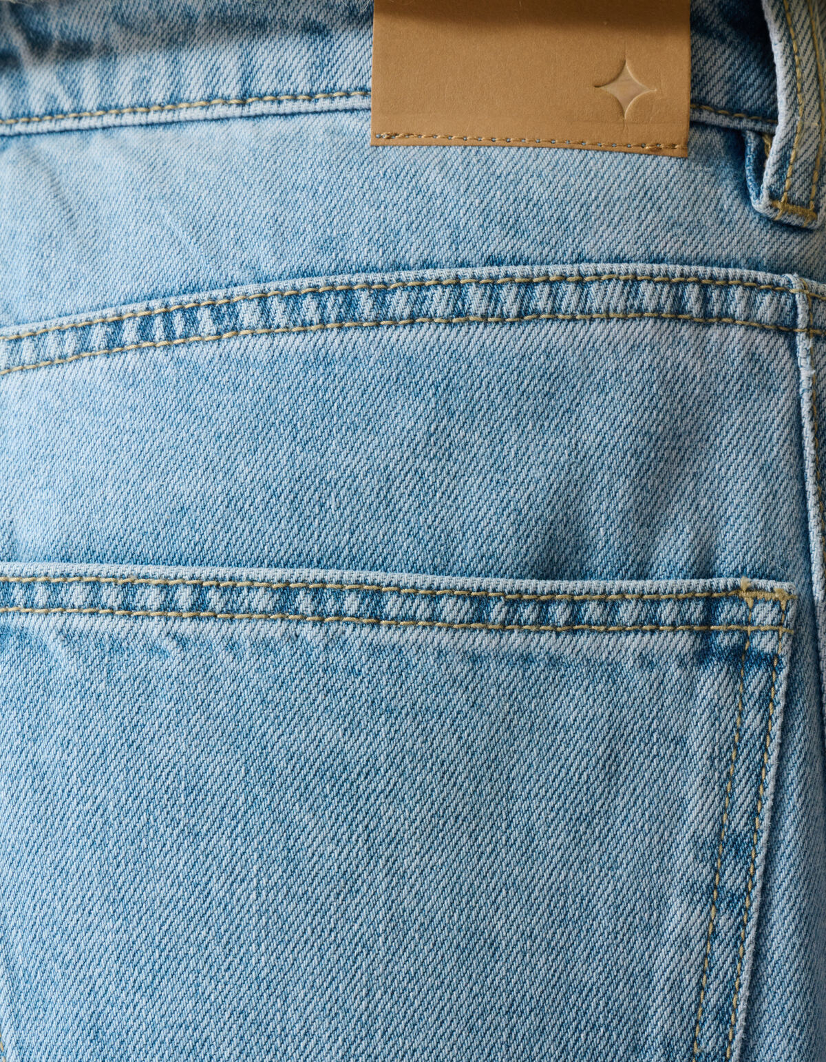 Studded Baggy Fit Jeans Blauw SHOEBY WOMEN