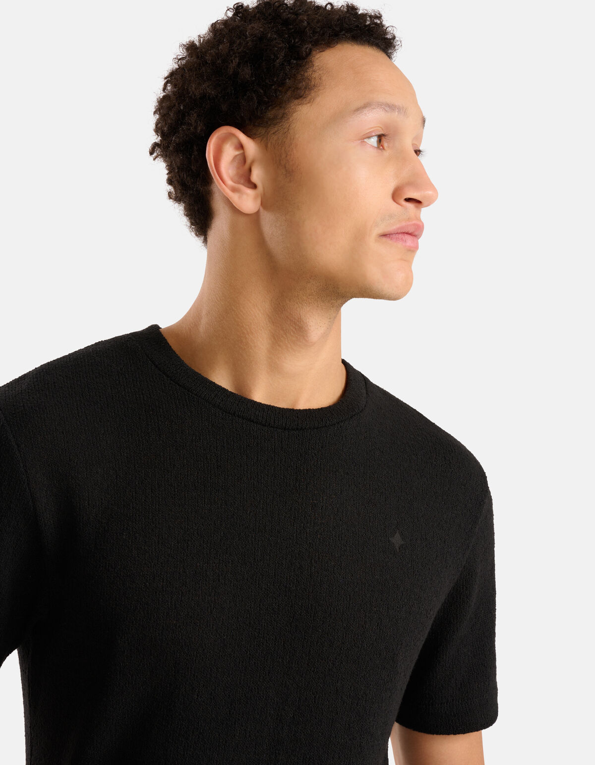 Boucle T-shirt Zwart SHOEBY MEN