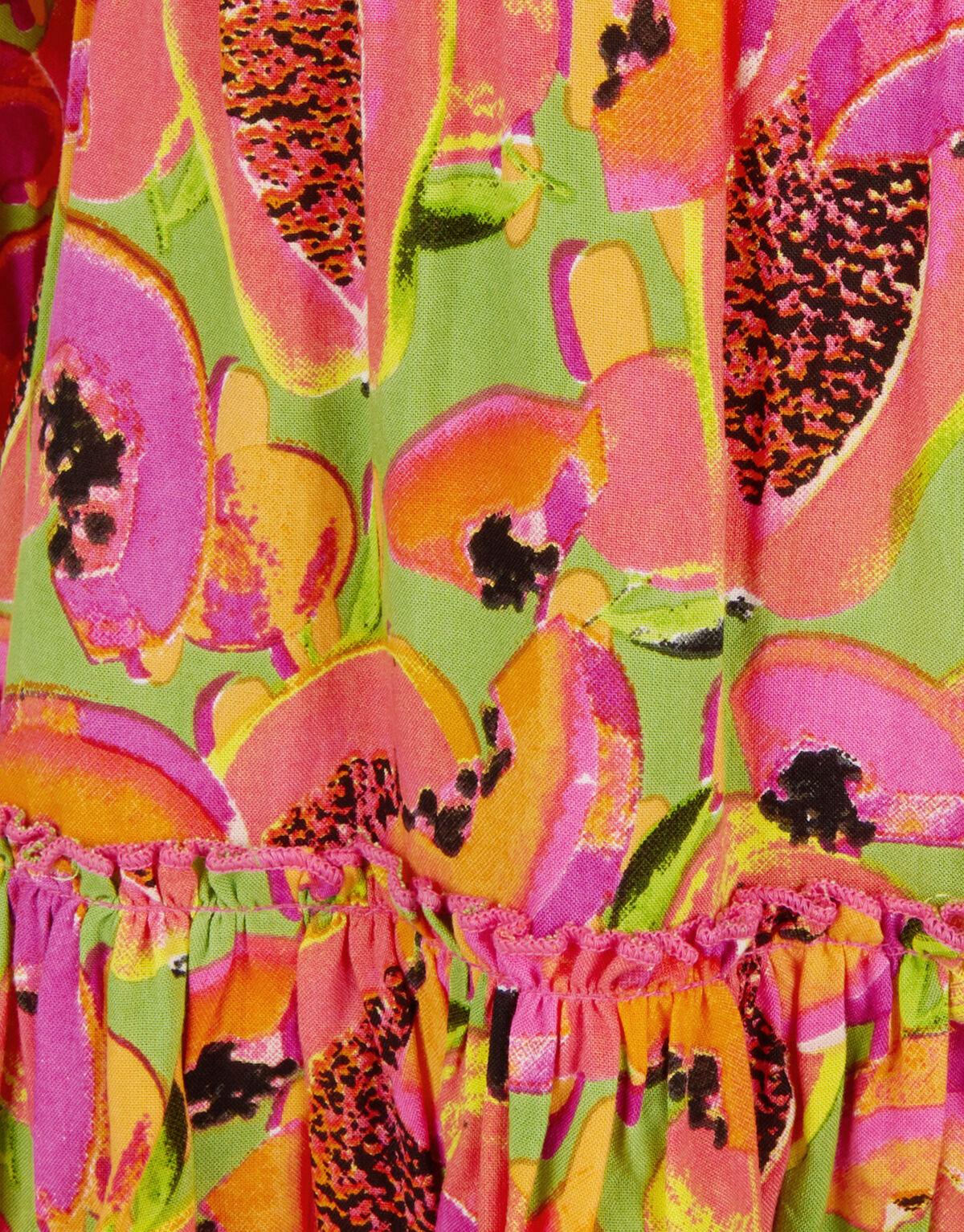 Fruit Jurk Groen SHOEBY GIRLS