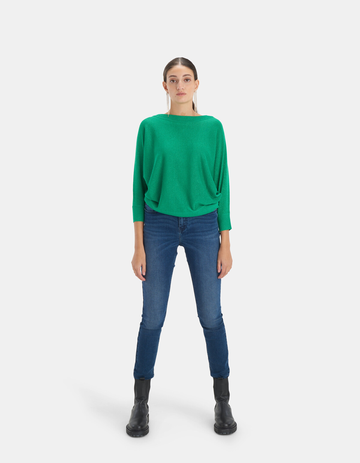 Glitter Batwing Trui