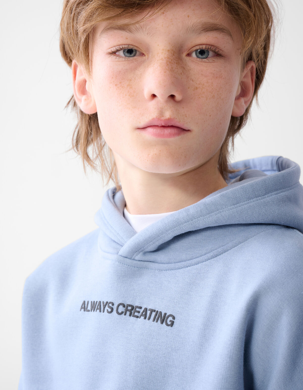Artwork Hoodie blauw SHOEBY BOYS