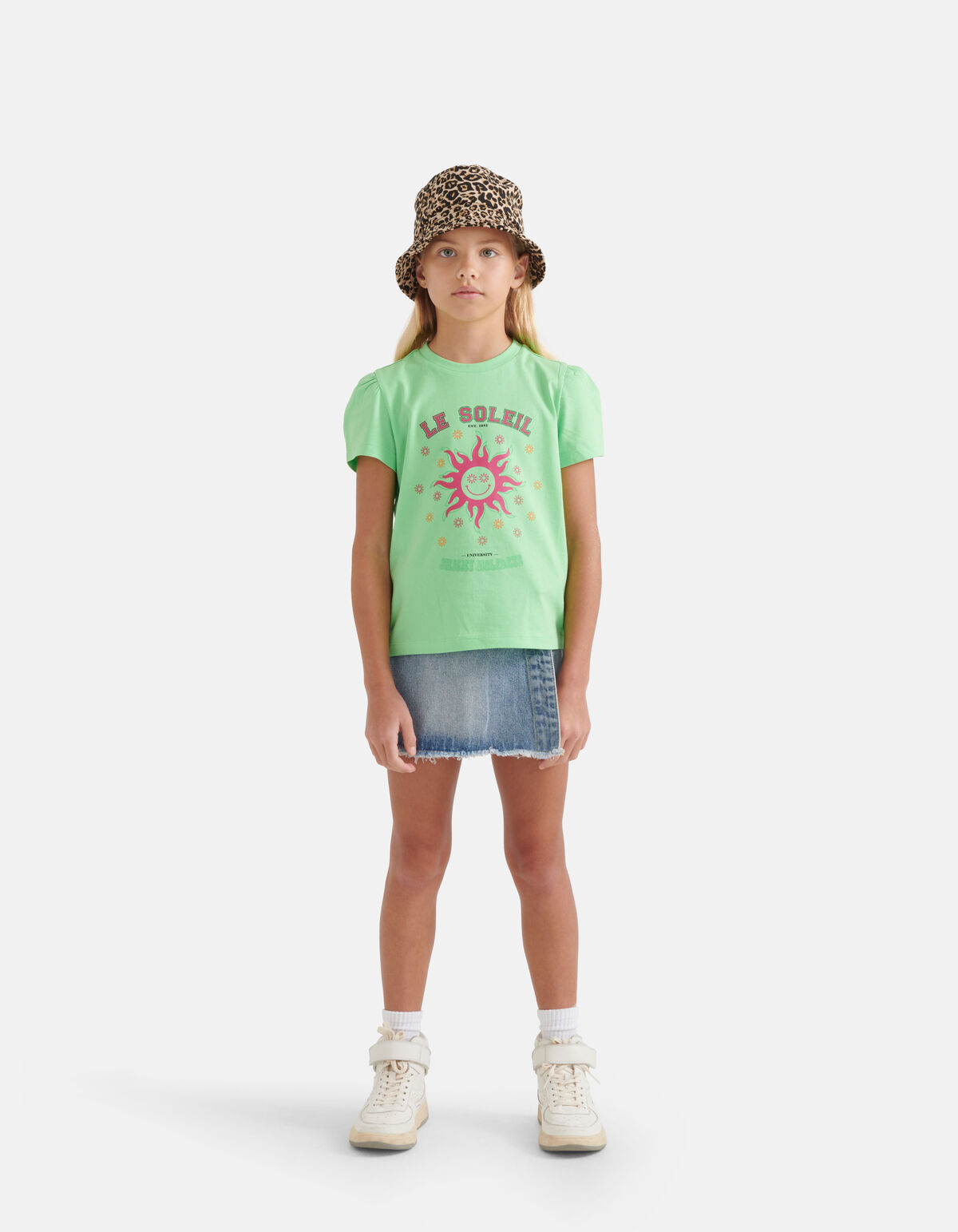 Printed T-shirt Groen SHOEBY GIRLS