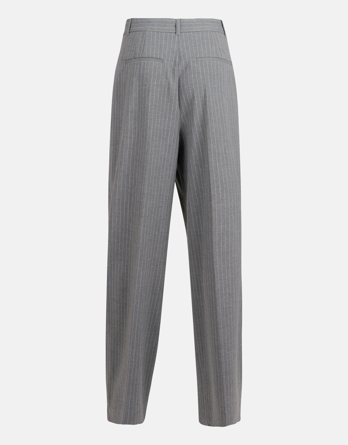 Loose Fit Pinstripe Pantalon Antraciet SHOEBY WOMEN
