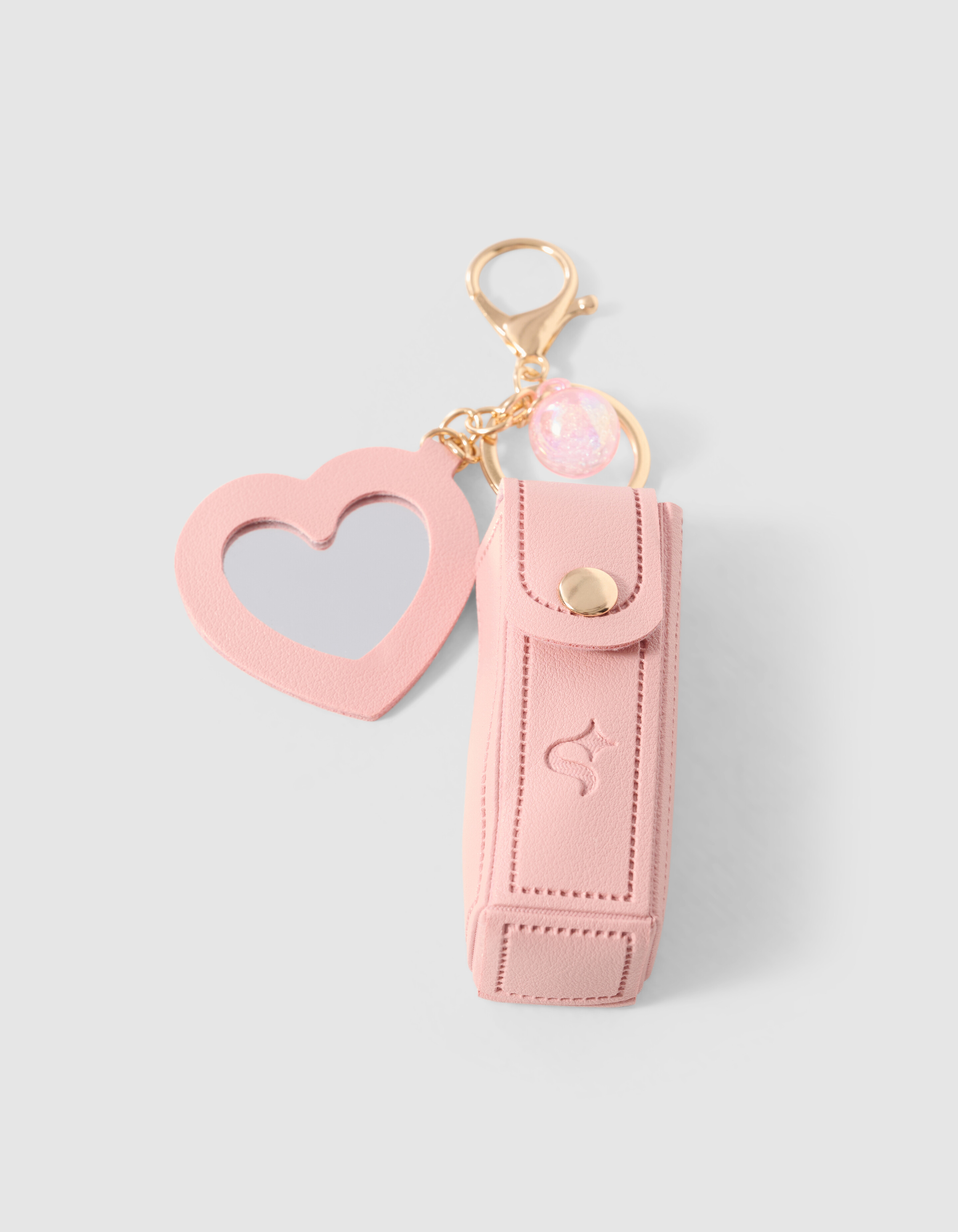 Heart Sleutelhanger Lichtroze SHOEBY ACCESSOIRES