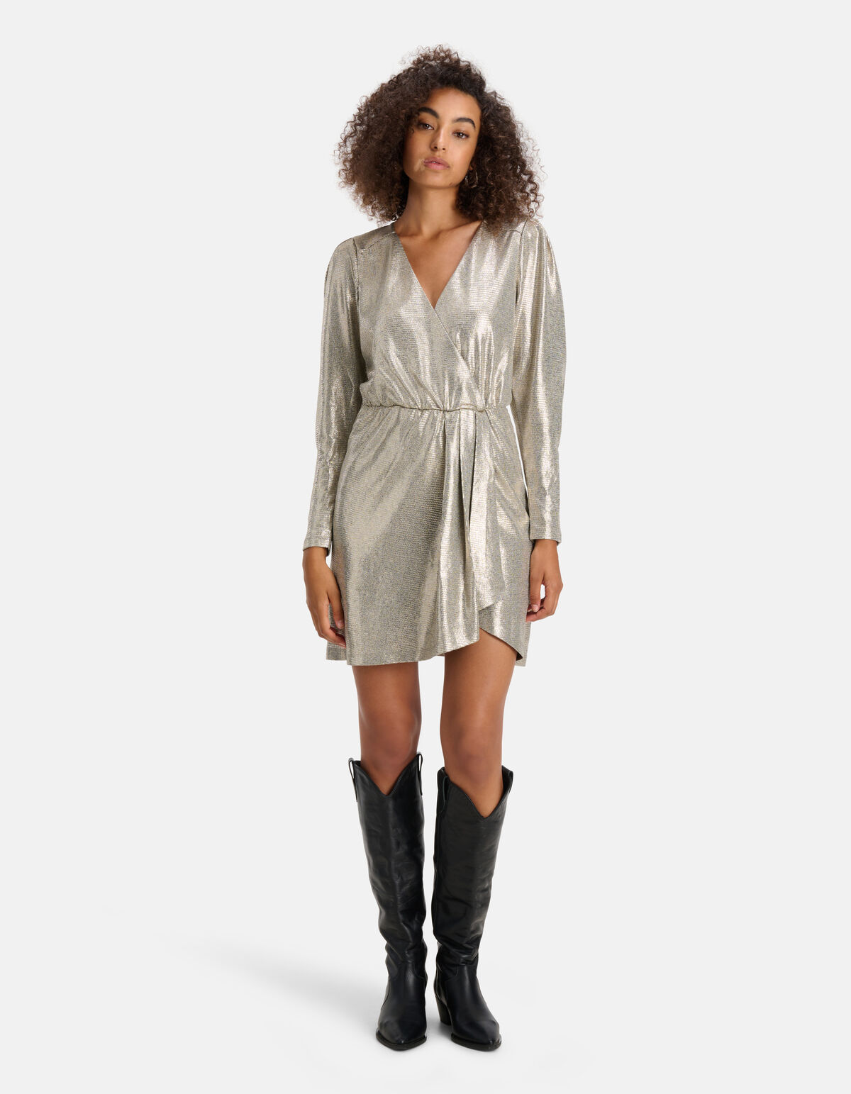 Coated Jurk Zilver SHOEBY WOMEN