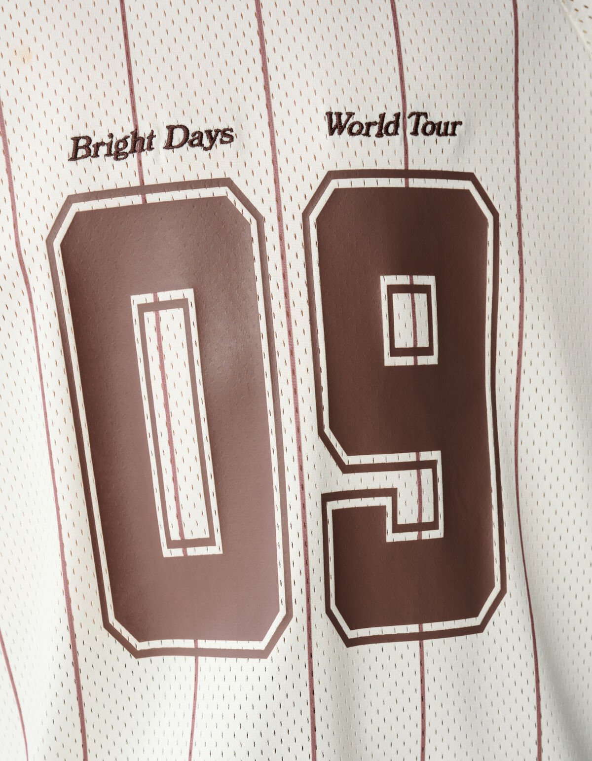 Oversized Sporty T-shirt Gebroken Wit SHOEBY BOYS