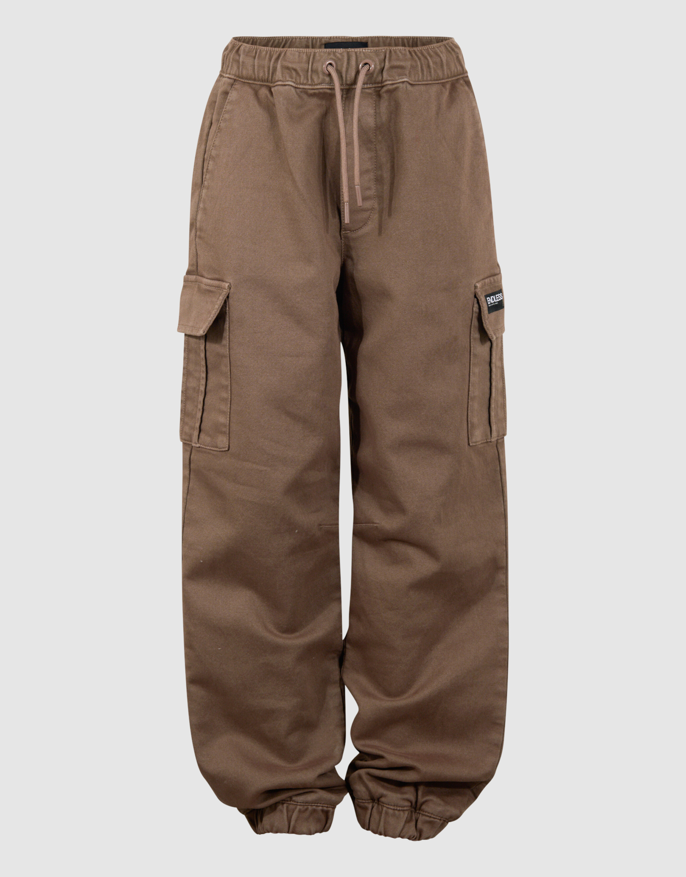 Loose Fit Cargo Broek Taupe SHOEBY BOYS