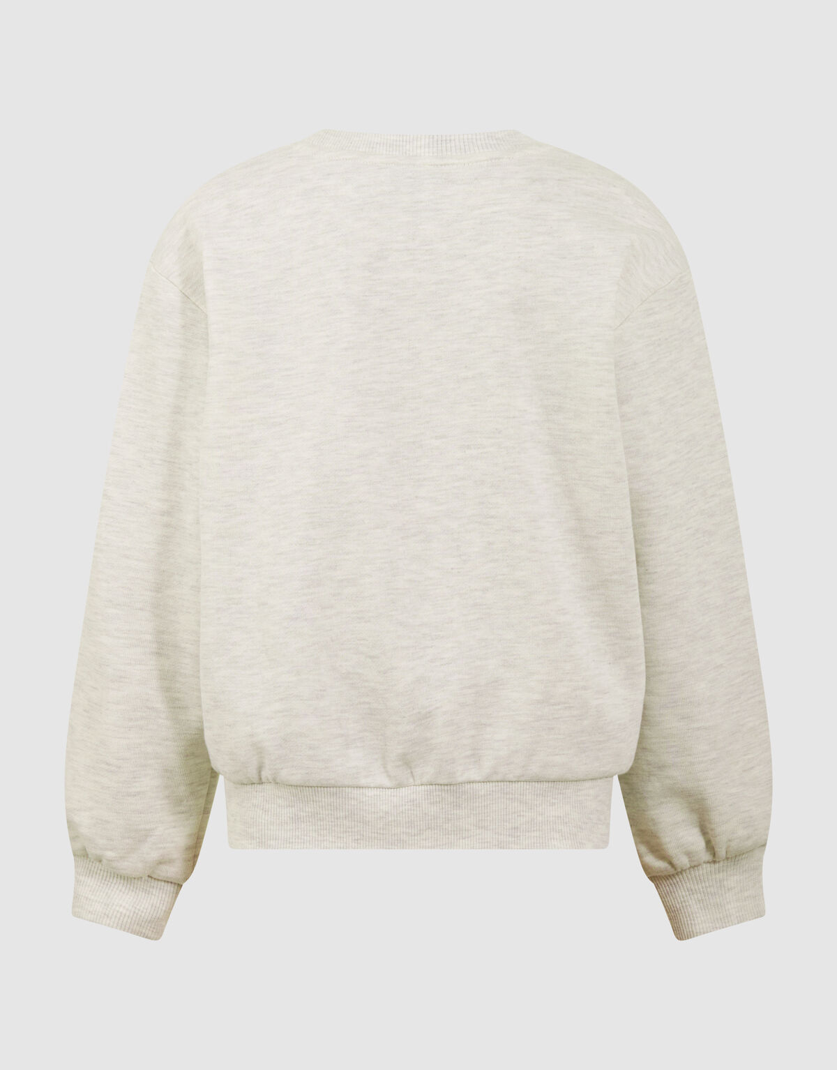 Ruffle Sweater Lichtgrijs SHOEBY GIRLS