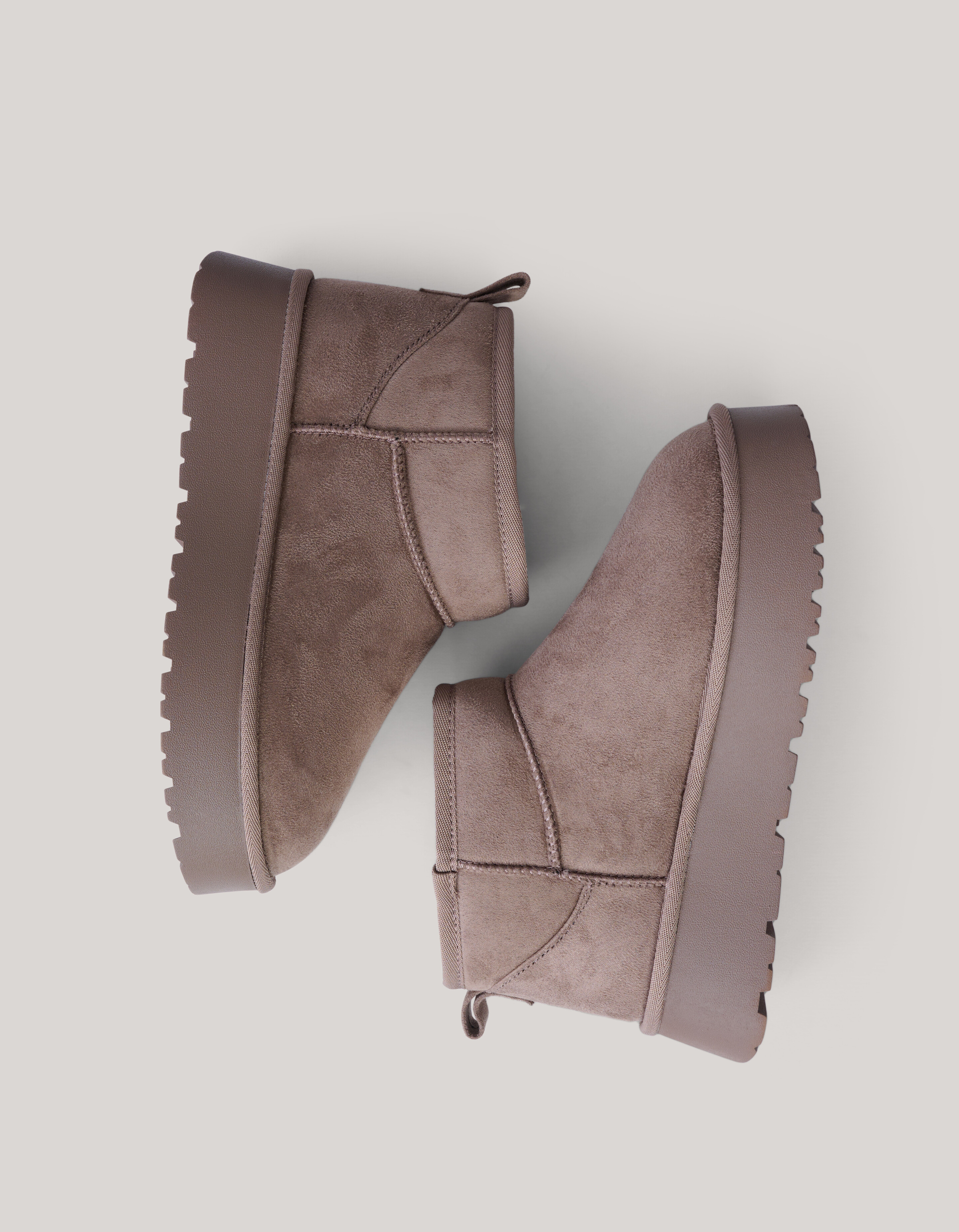 Soft Enkellaarzen Lichtbruin SCHOENEN SHOEBY