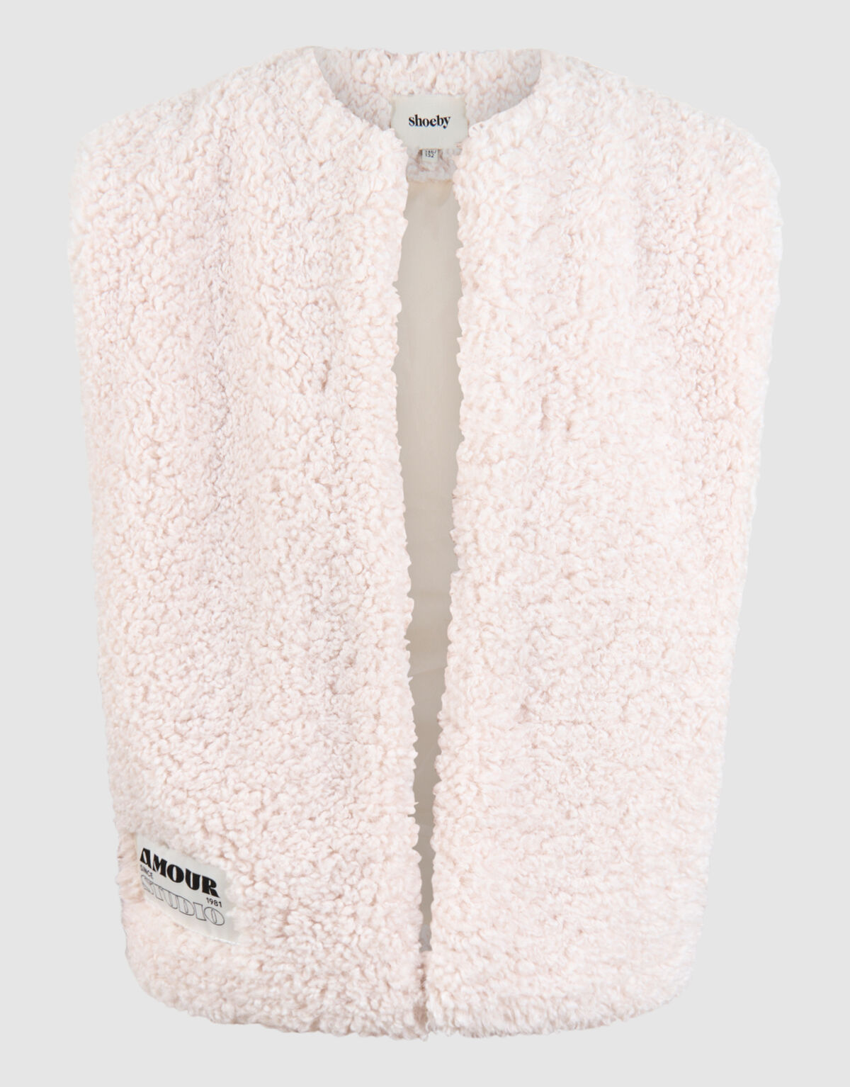 Teddy Label Gilet Gebroken Wit SHOEBY GIRLS