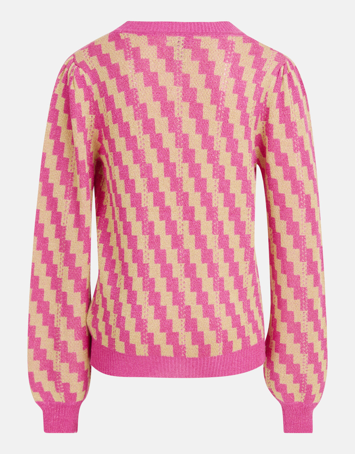 Jacquard Trui Goud SHOEBY GIRLS