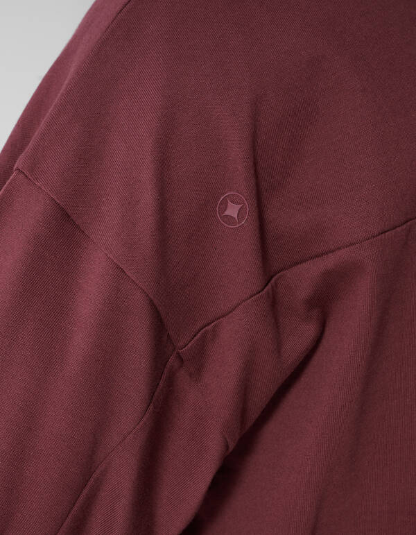 Basis Relaxed Fit Longsleeve Rood SHOEBY MEN