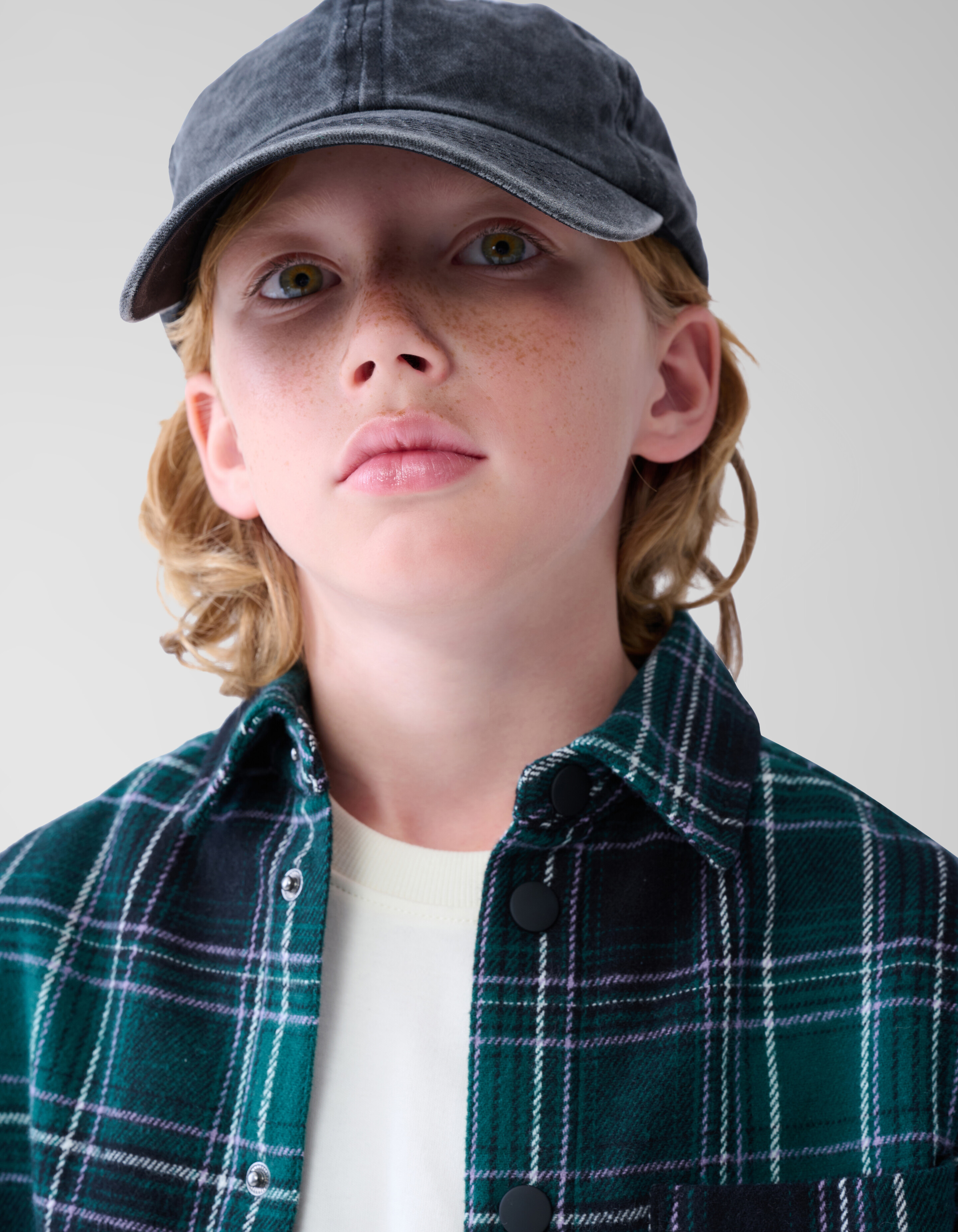 Ruiten Overshirt Groen SHOEBY BOYS