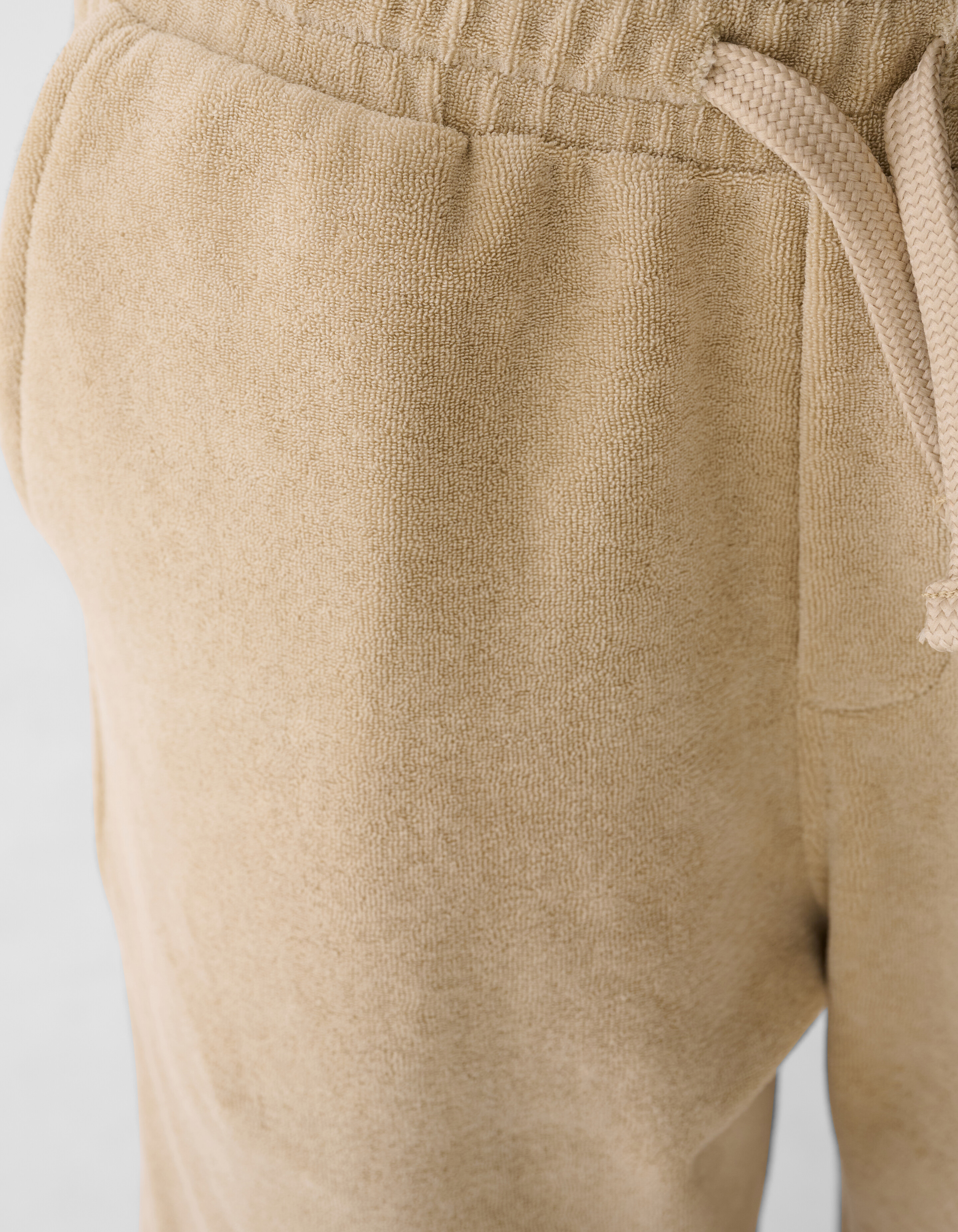 Towelling Relaxed Fit Short Beige SHOEBY BOYS