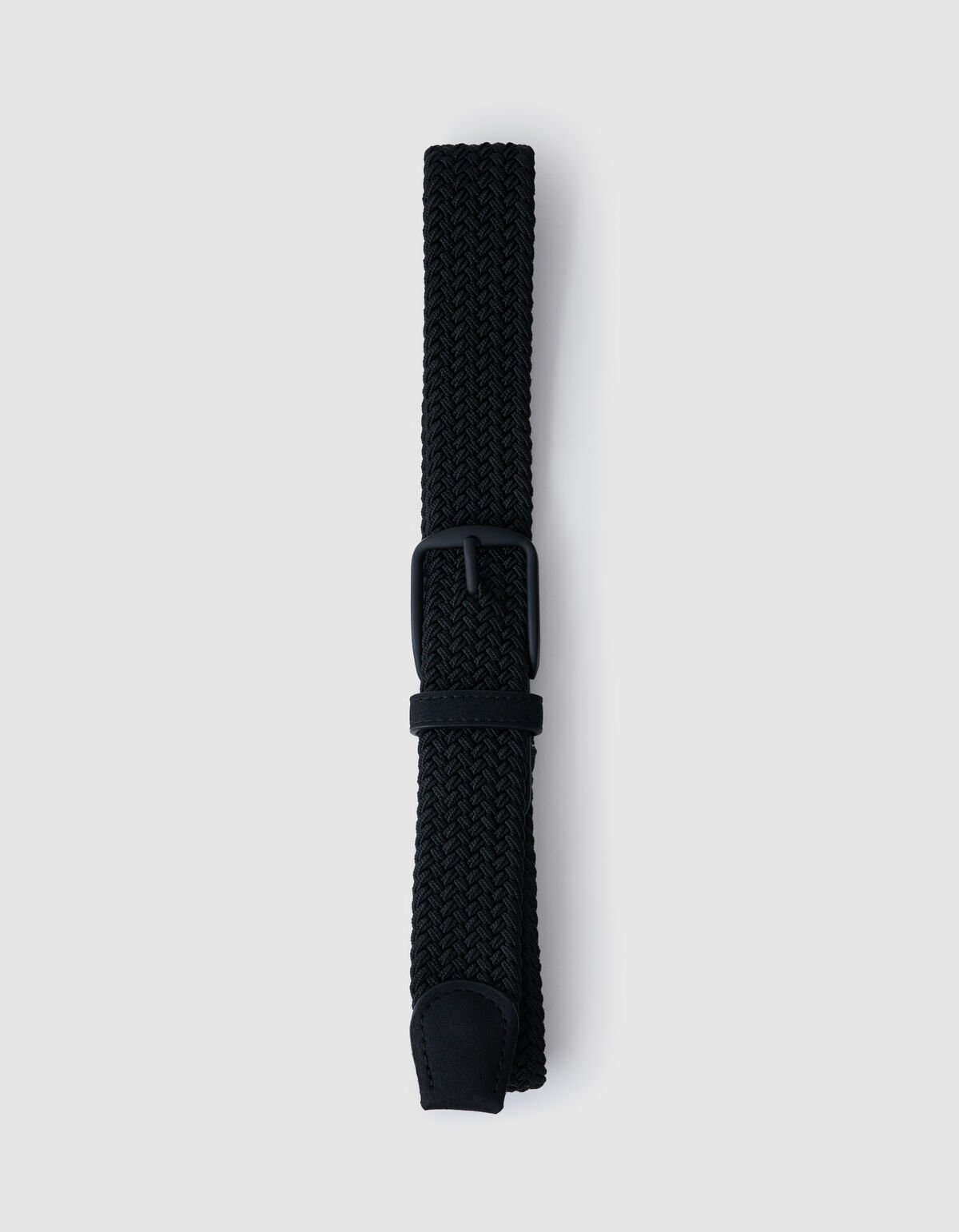 Gevlochten Riem Zwart SHOEBY ACCESSOIRES