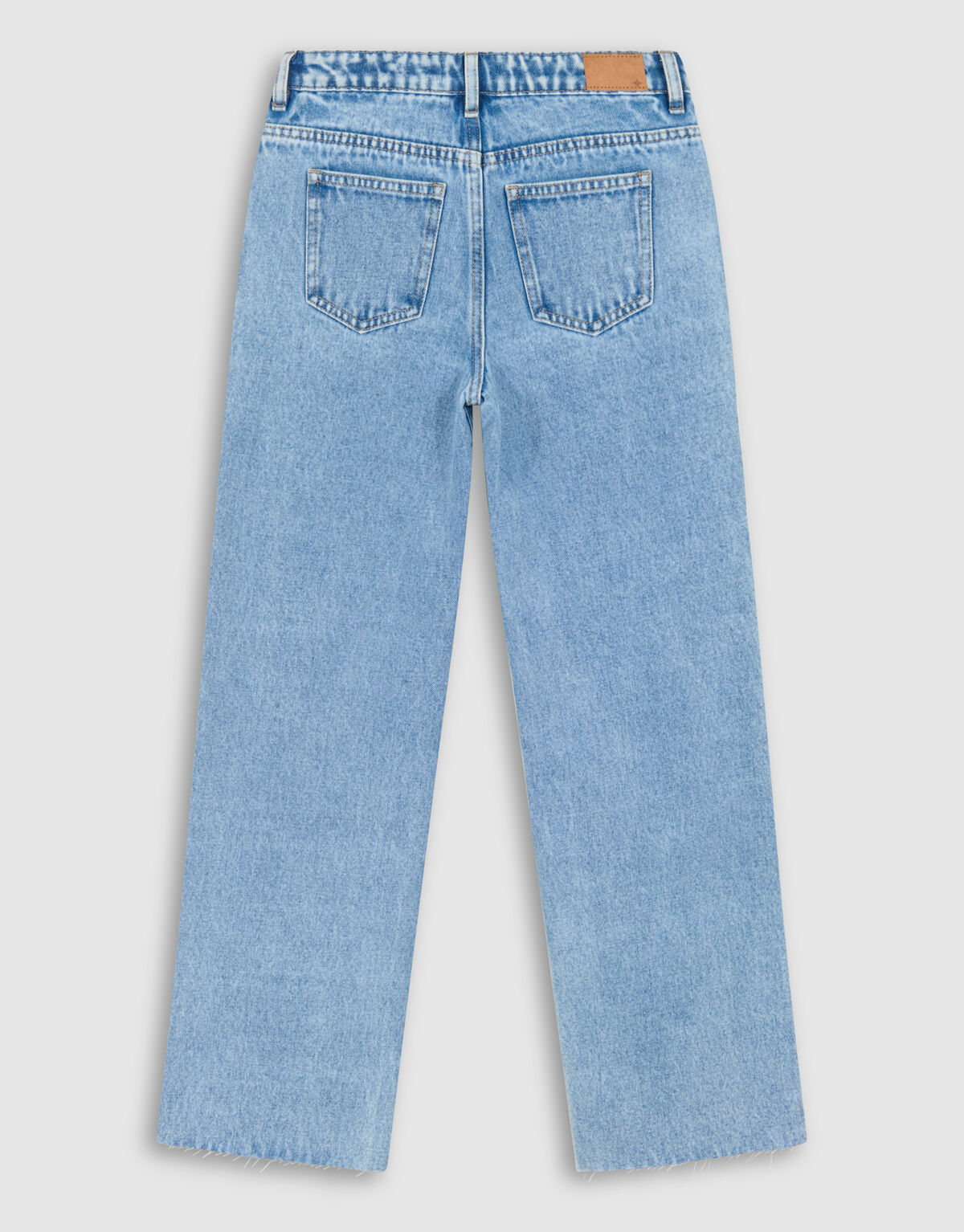 Strass Star/Heart Straight Fit Jeans Blauw SHOEBY GIRLS