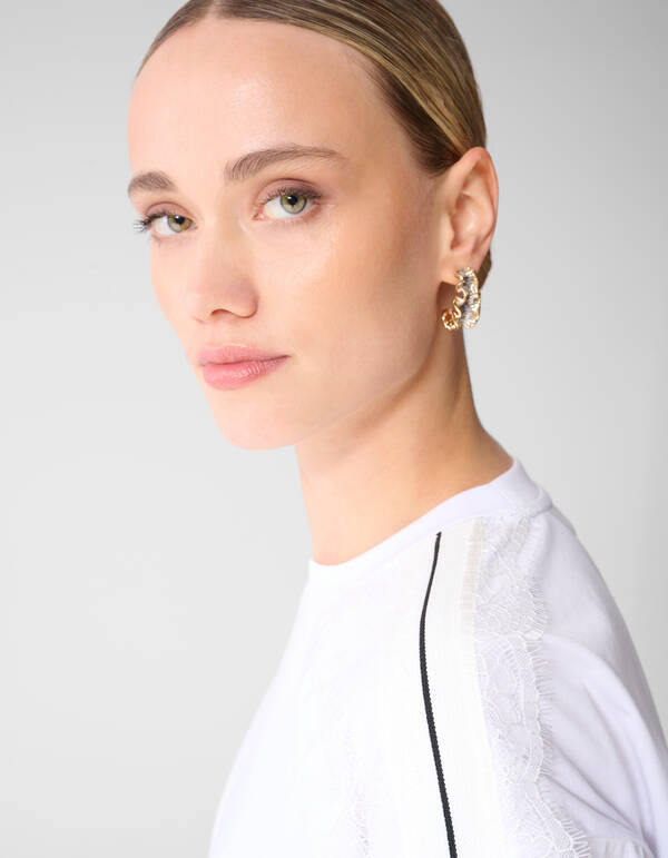 Mix Hoop Oorbellen Goud/Zilver SHOEBY ACCESSOIRES