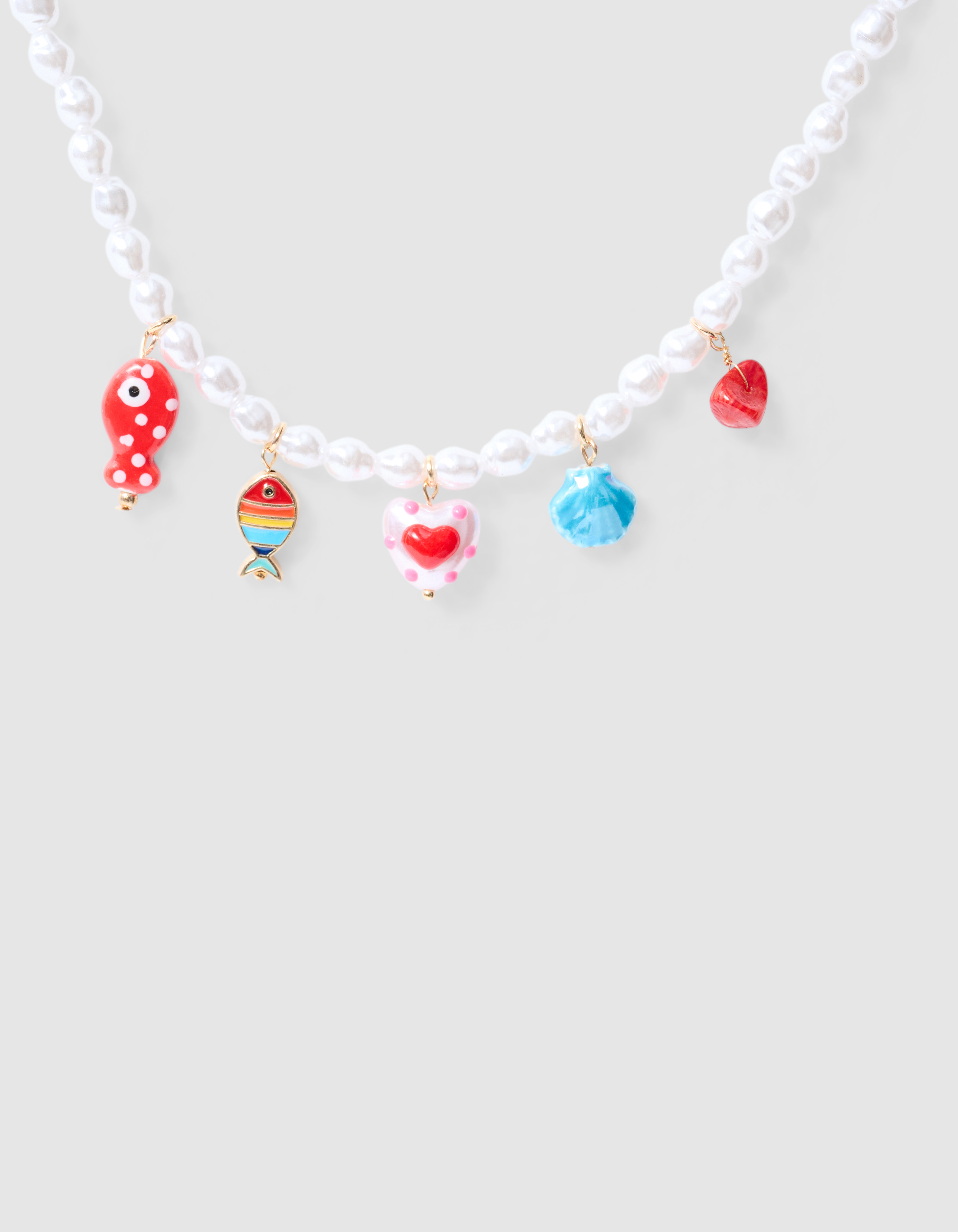 Sea Parel Ketting Wit | Shoeby