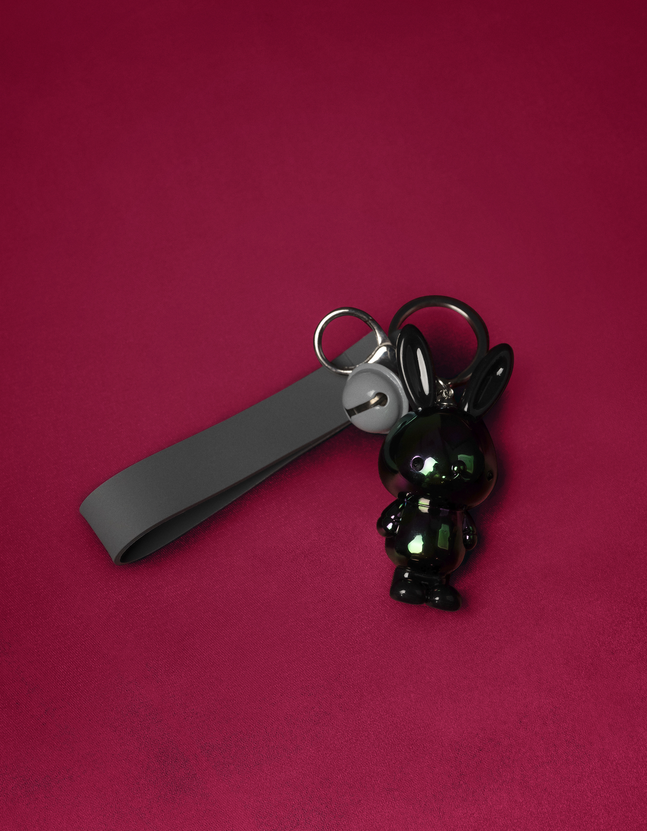 Konijn pluche sleutelhanger, schattig konijn sleutelhanger, pluche