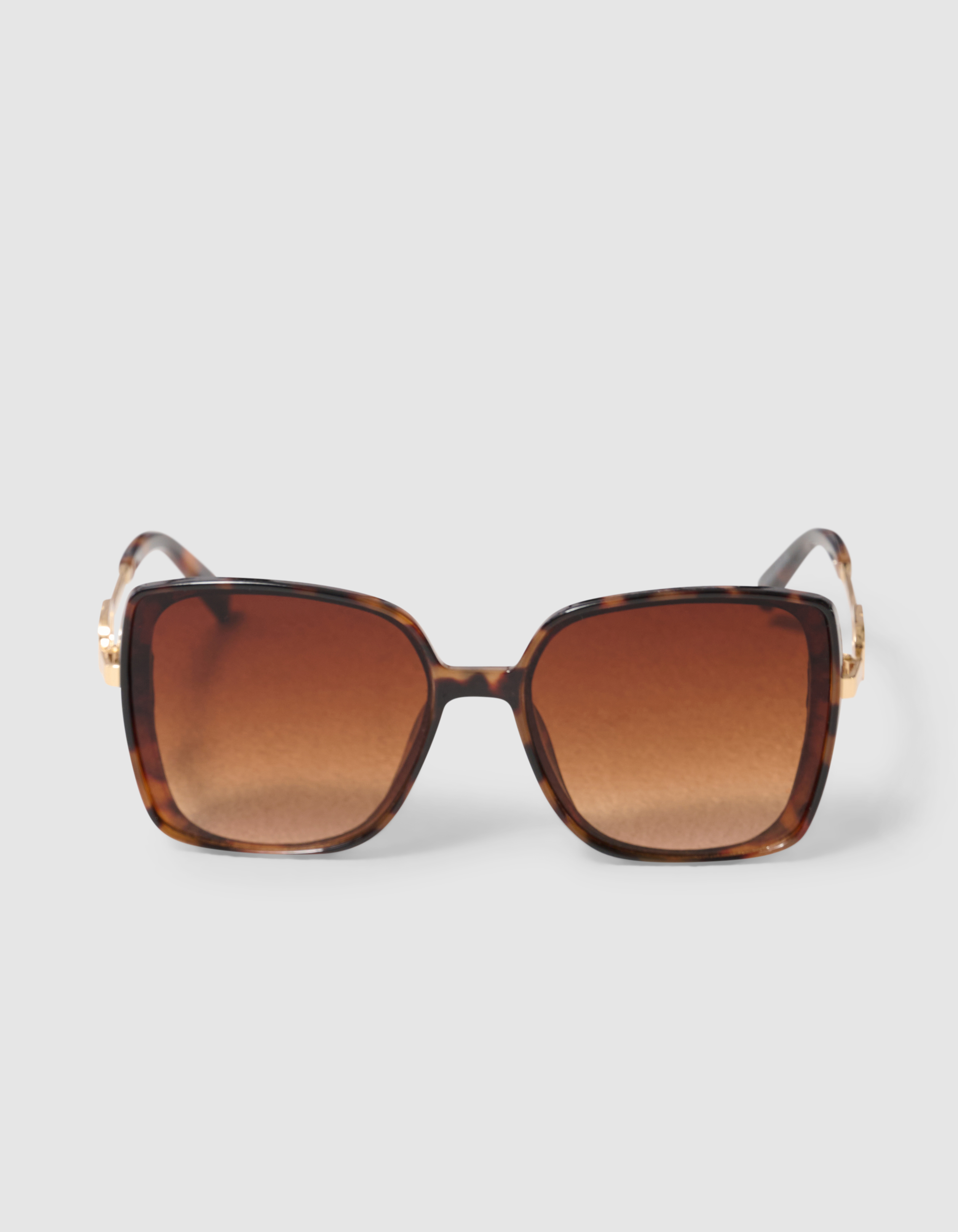 Square Zonnebril Bruin | Shoeby